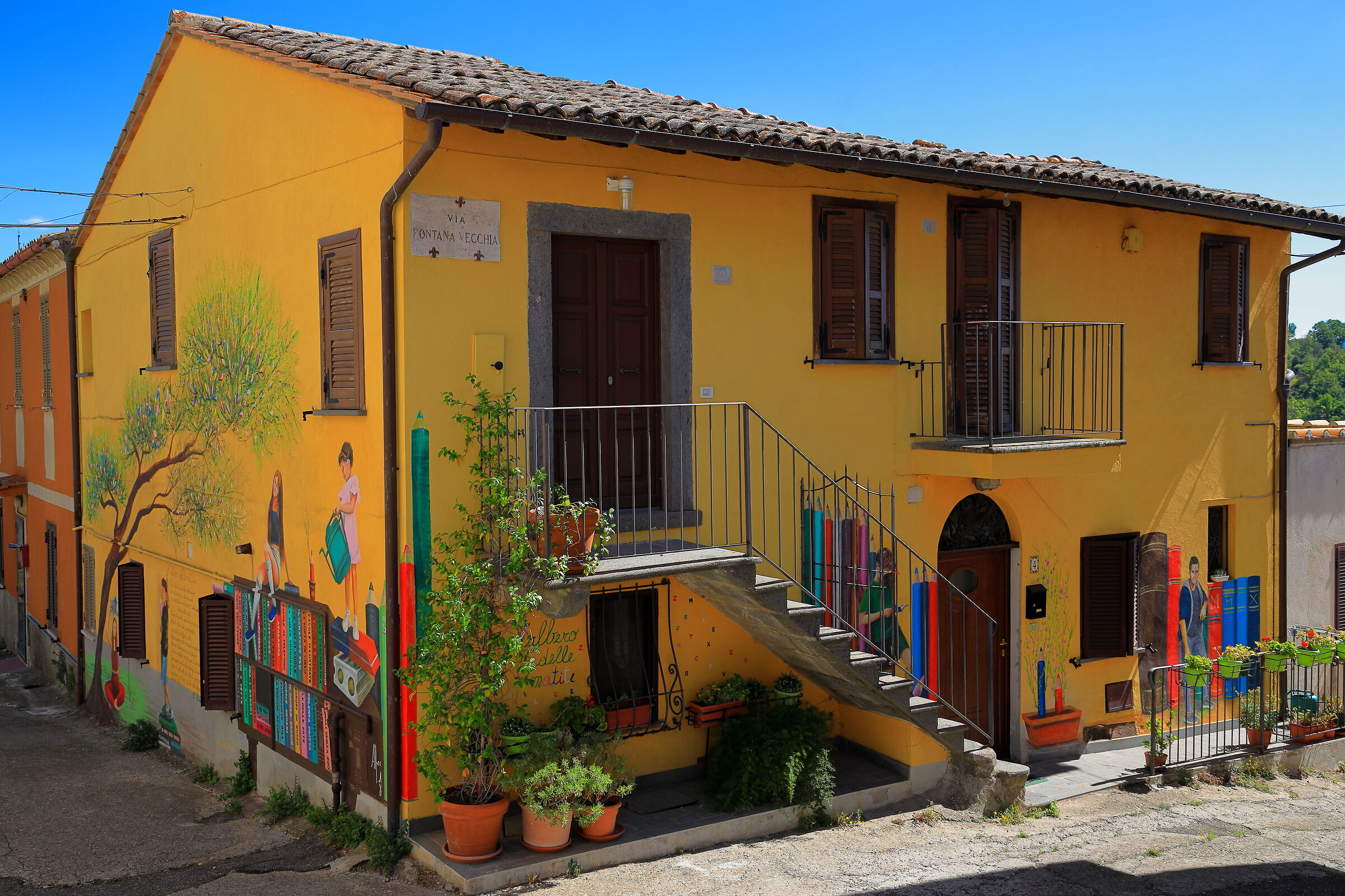 La casa dell'albero delle matite
