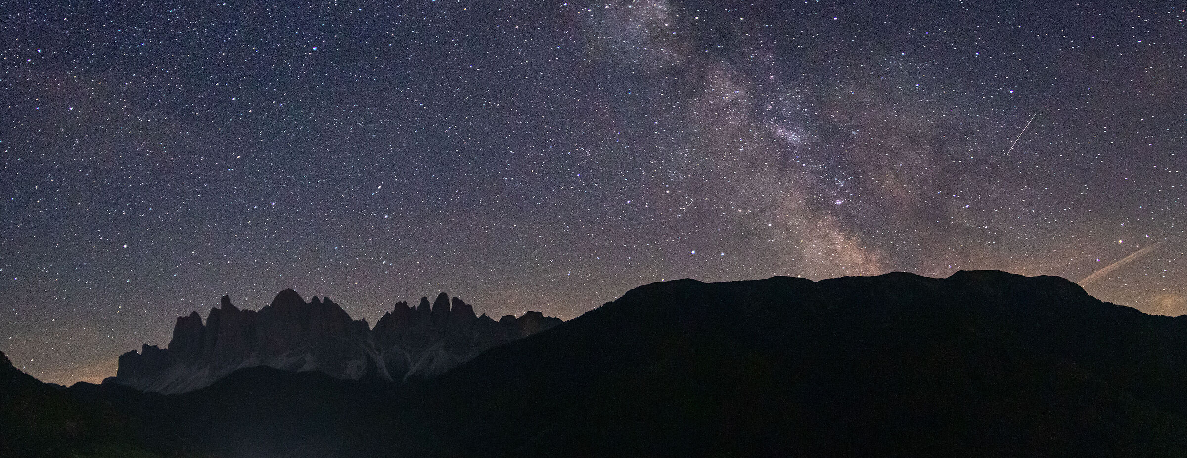 Via Lattea sulle Odle