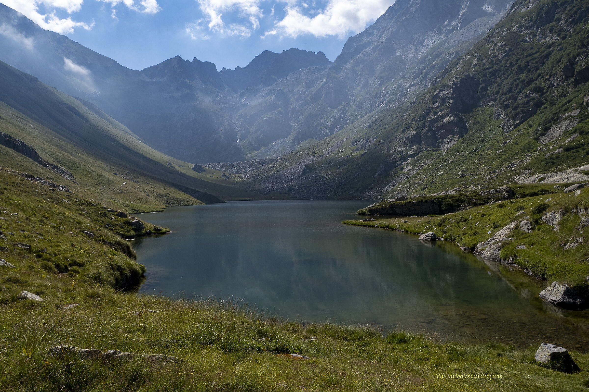 Lago del Vej del Bouc Parco Alpi Marittime Cuneo