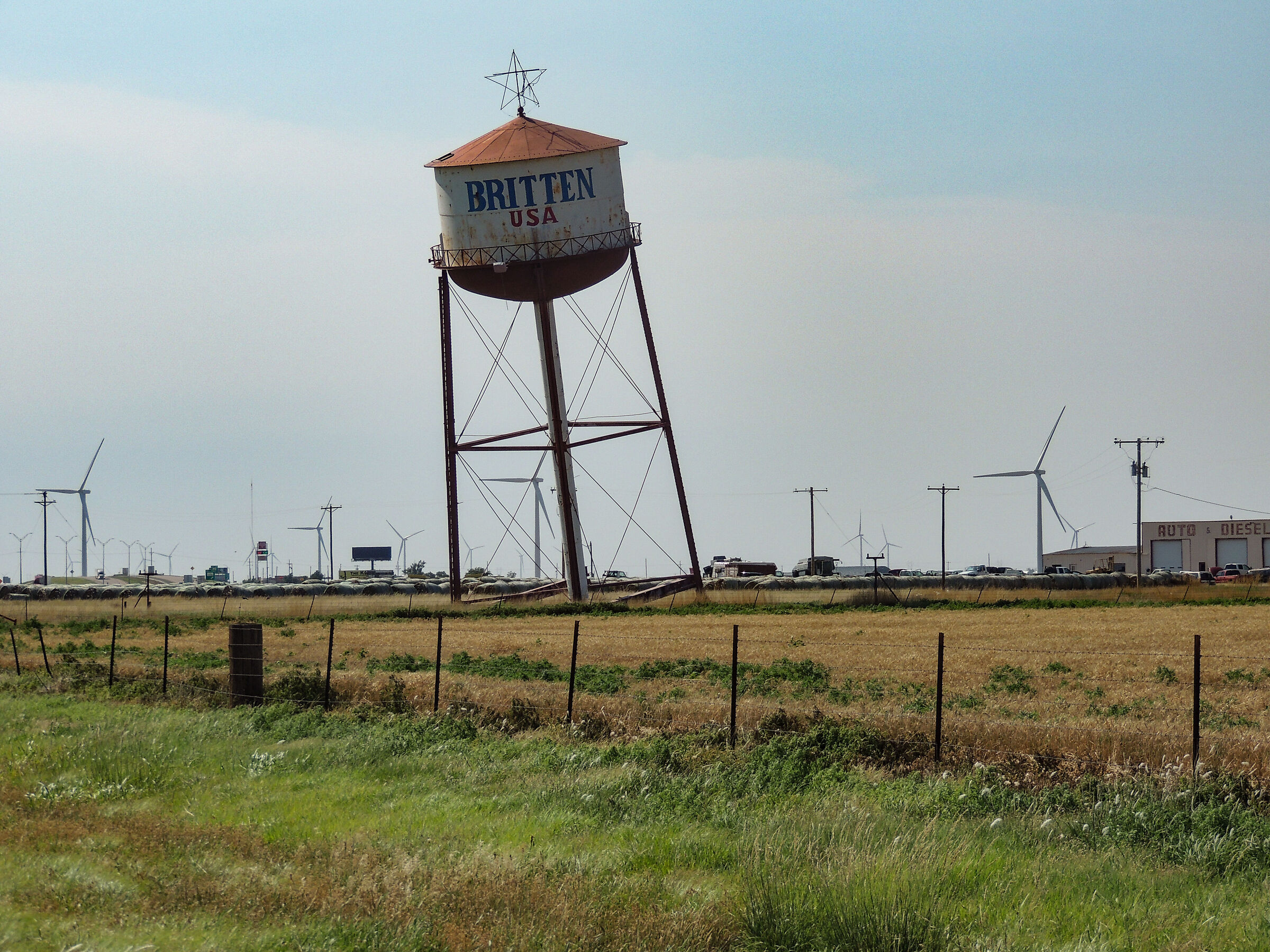 Leaning Water Tower