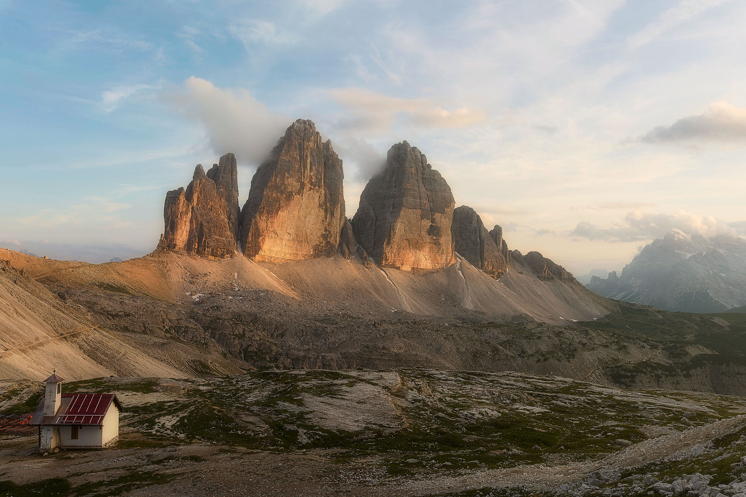 Three peaks of Lavaredo
