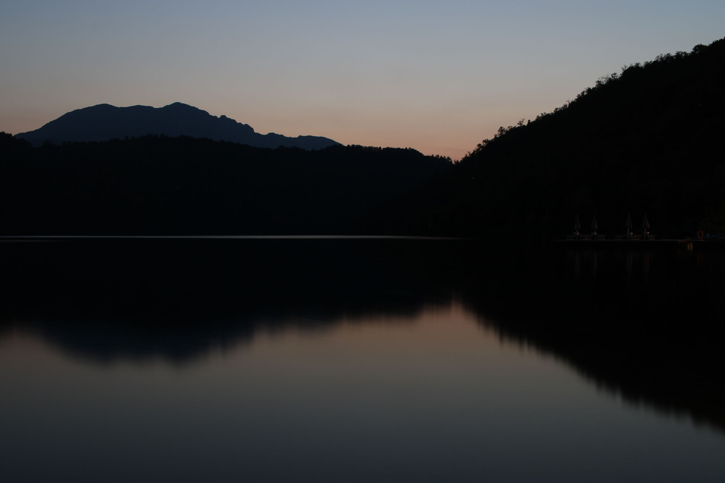 An evening at the lake