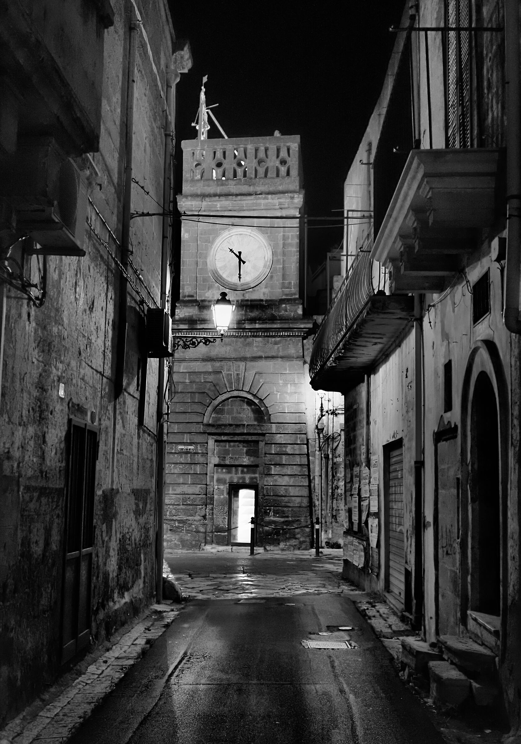 Clock tower was once "La Porticella"