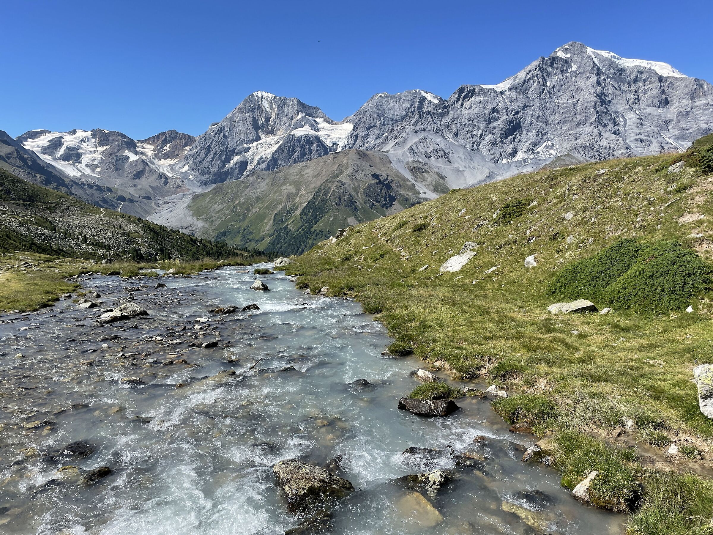 Nei pressi del rifugio Serristori (Solda)