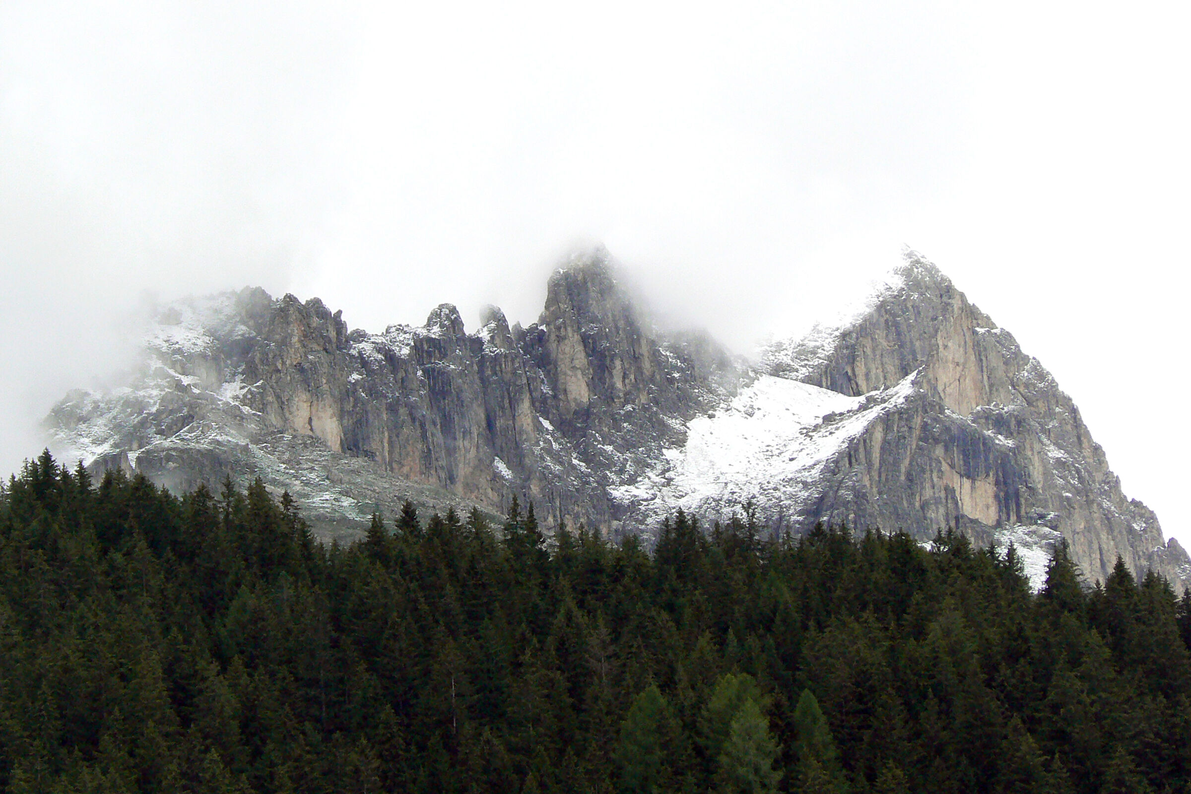 View from the San Pellegrino pass