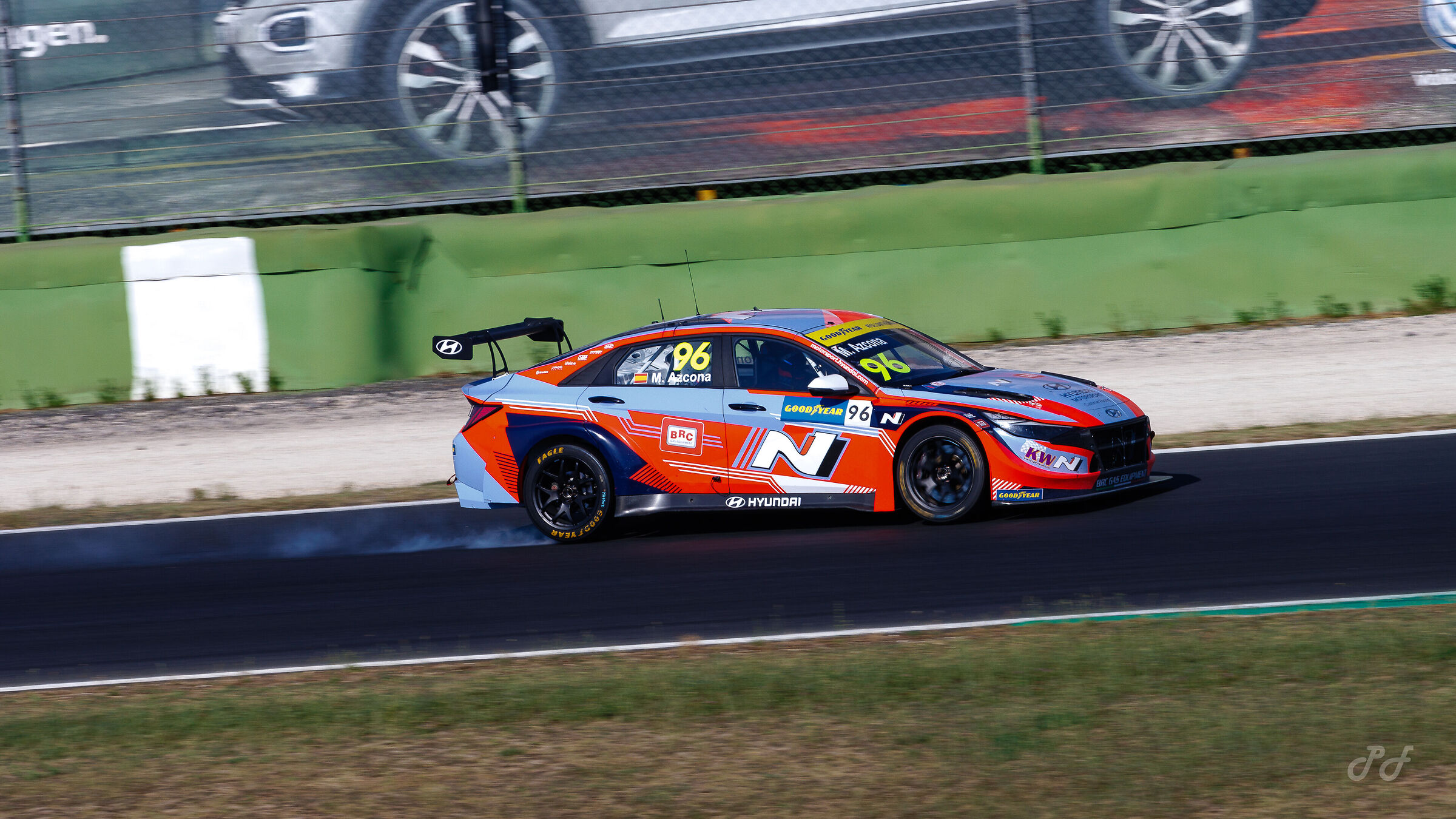 WTCR Vallelunga, steaming wheels