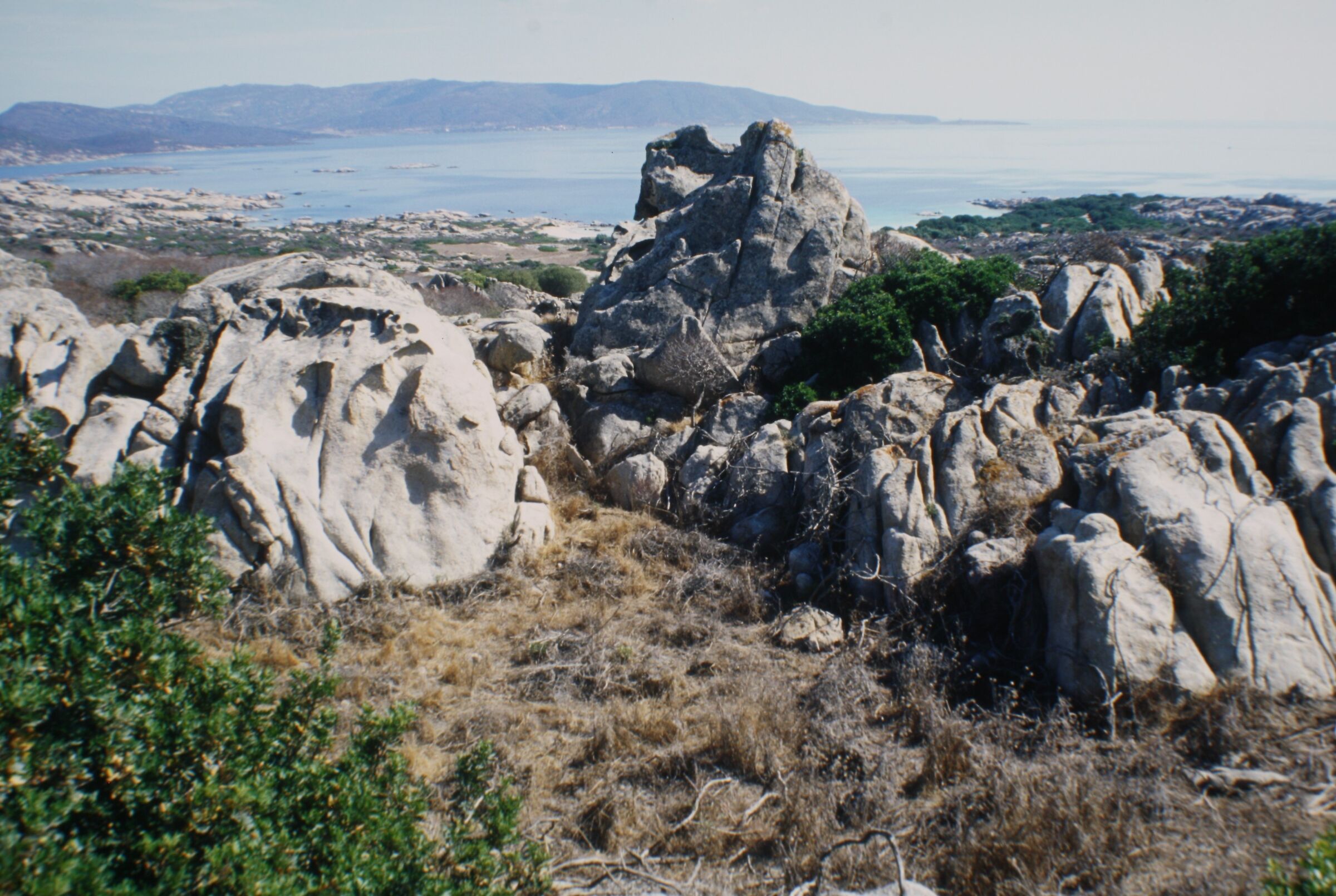 Paesaggio dell'isola dell'Asinara