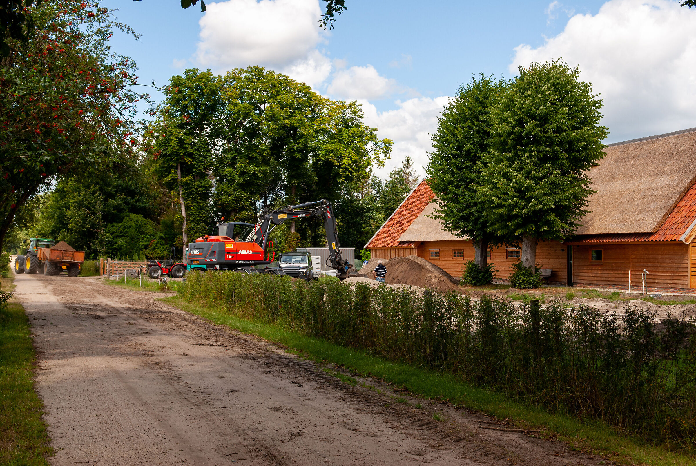 Working on the Veluwe