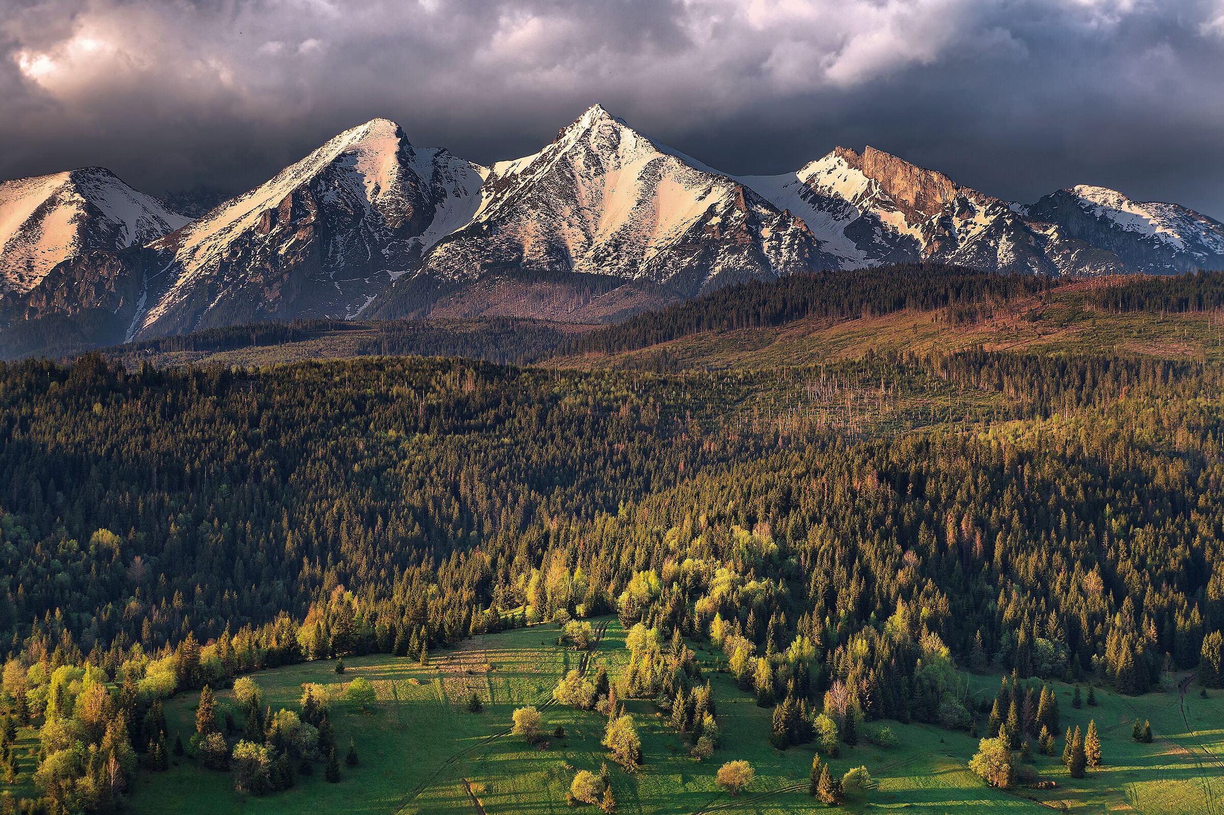 Morning in High Tatras