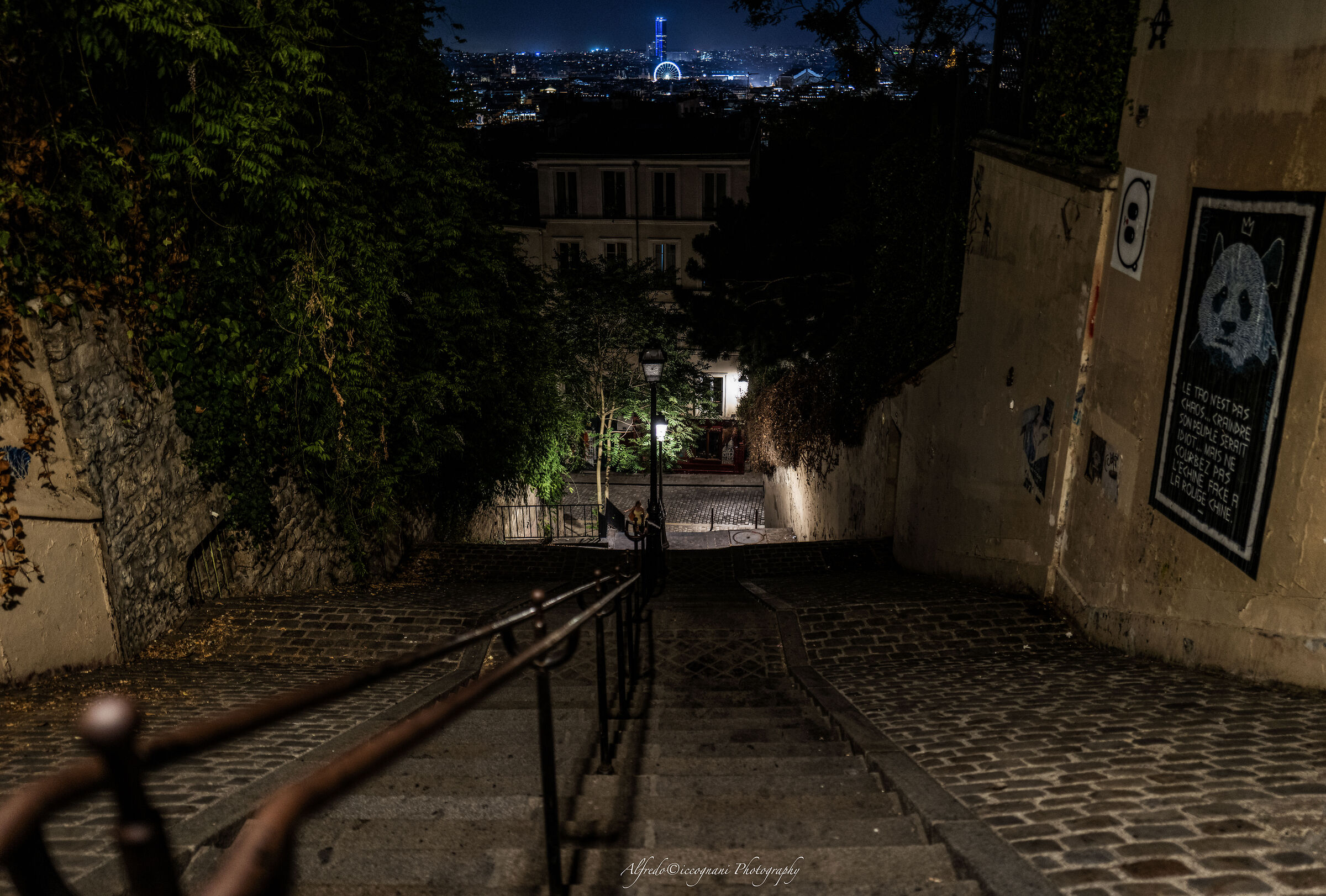 Les marches de Montmartre