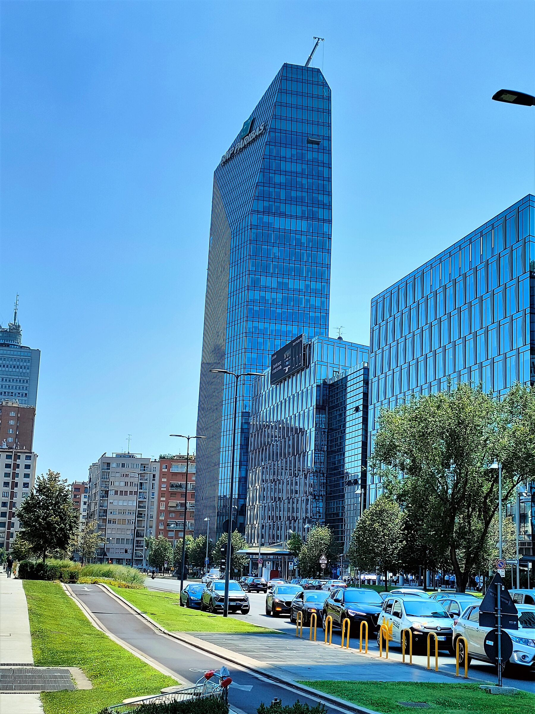 nuovi palazzi di piazza Gae Aulenti