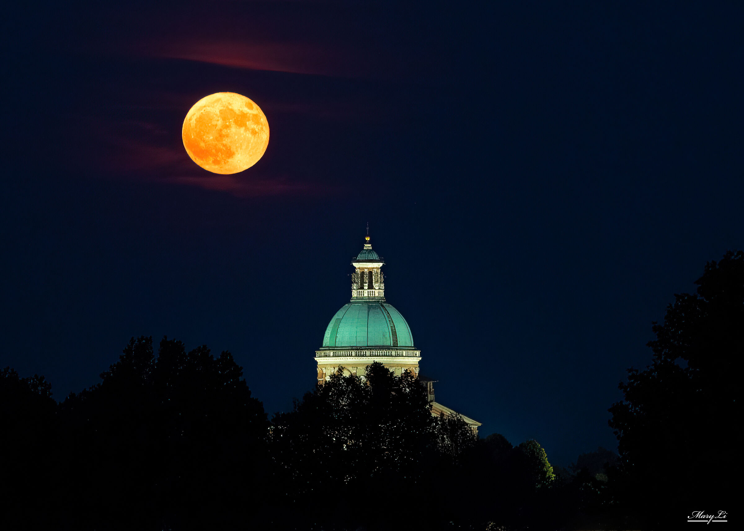 Caravaggio - Moon over the Sanctuary