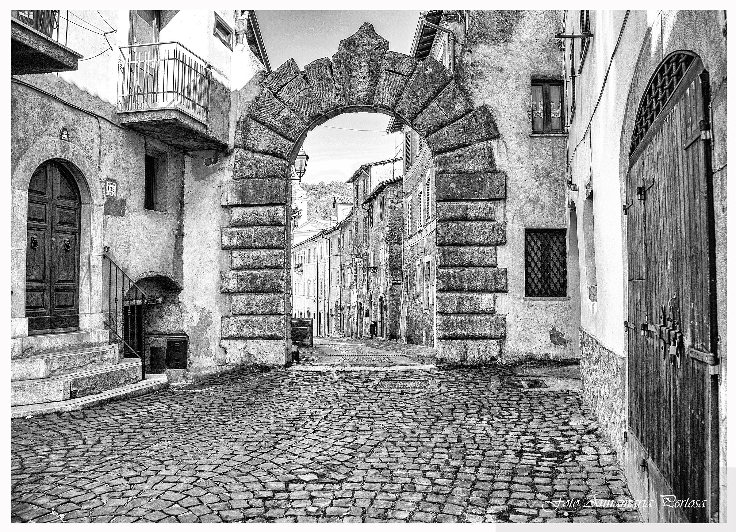 The ancient village of Riofreddo