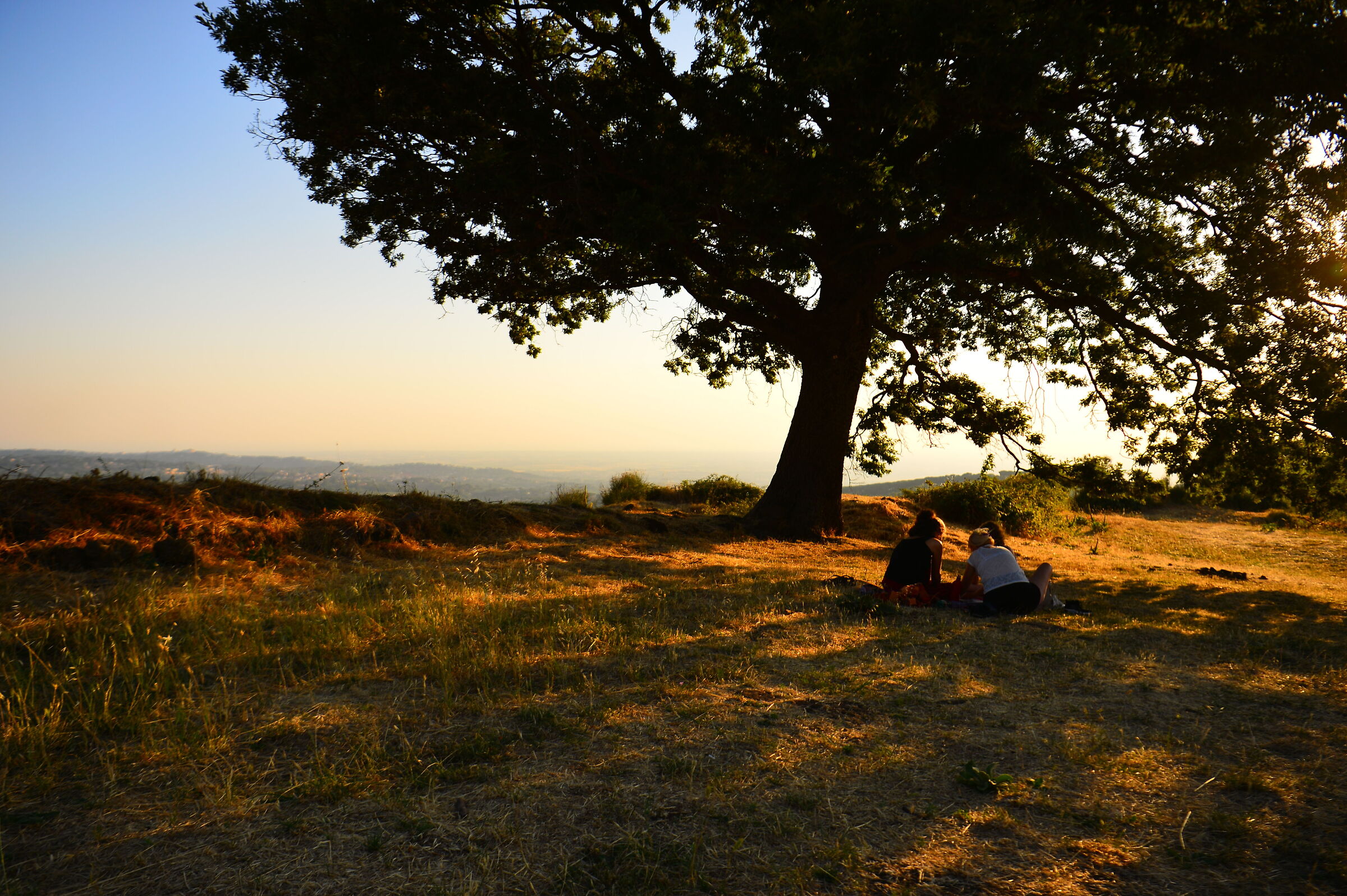 Verso il tramonto al Tuscolo