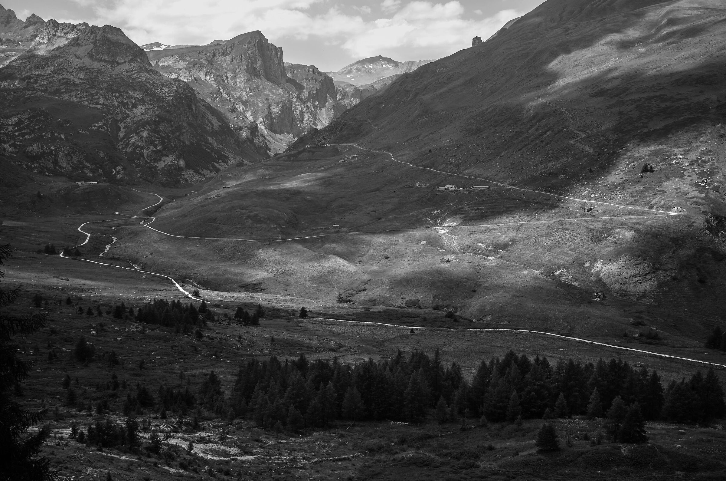 Towards the Little St. Bernard