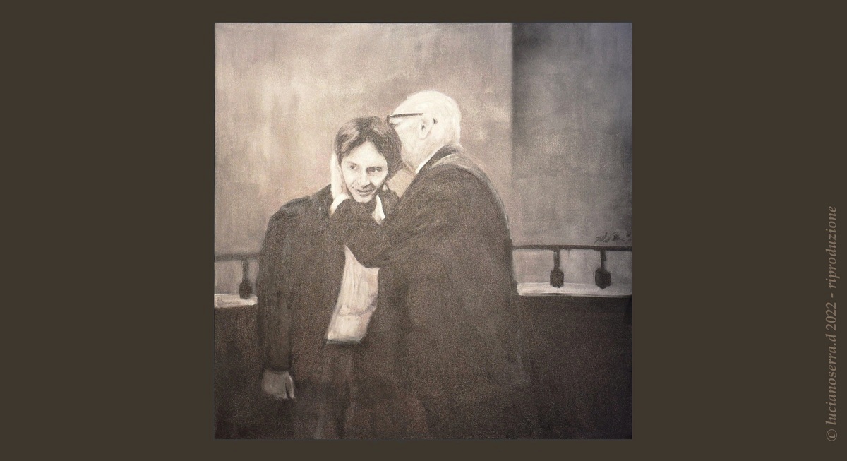 Gilles Villeneuve e "Il Drake" Enzo Ferrari  - 197...