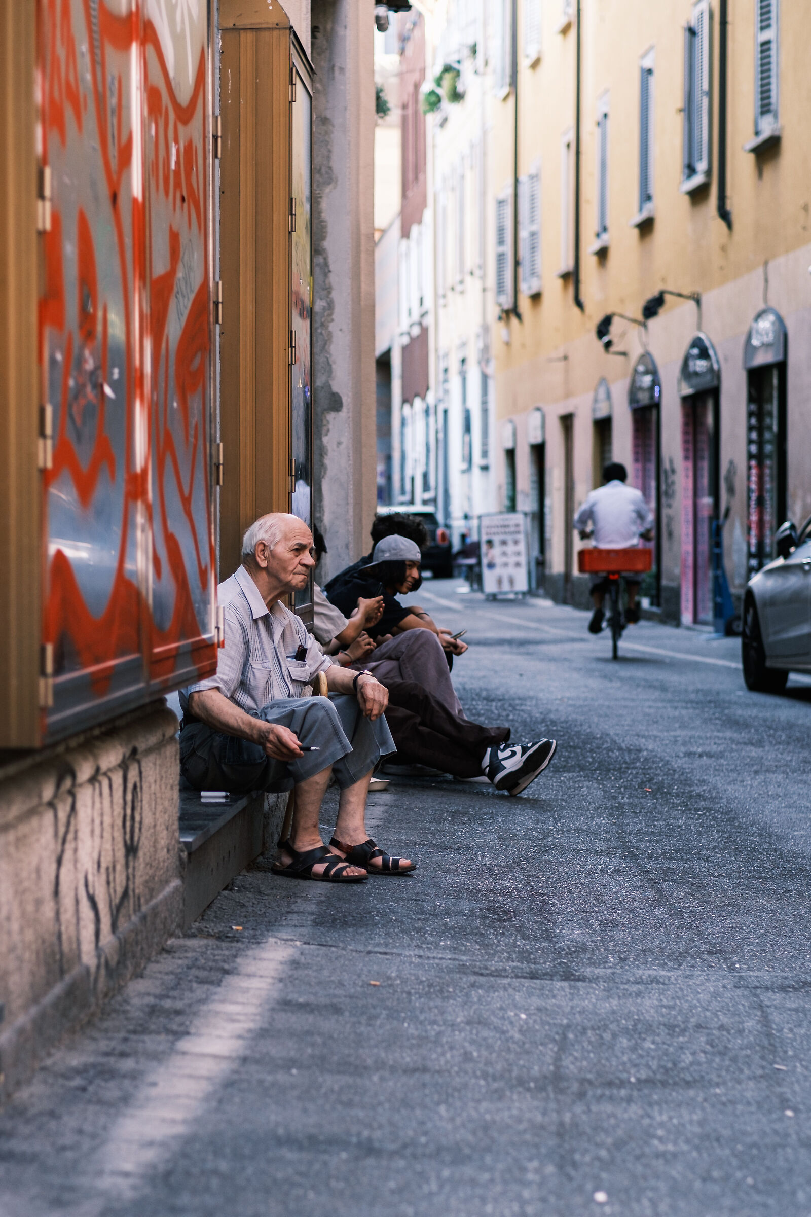 Street Milan Chinatown