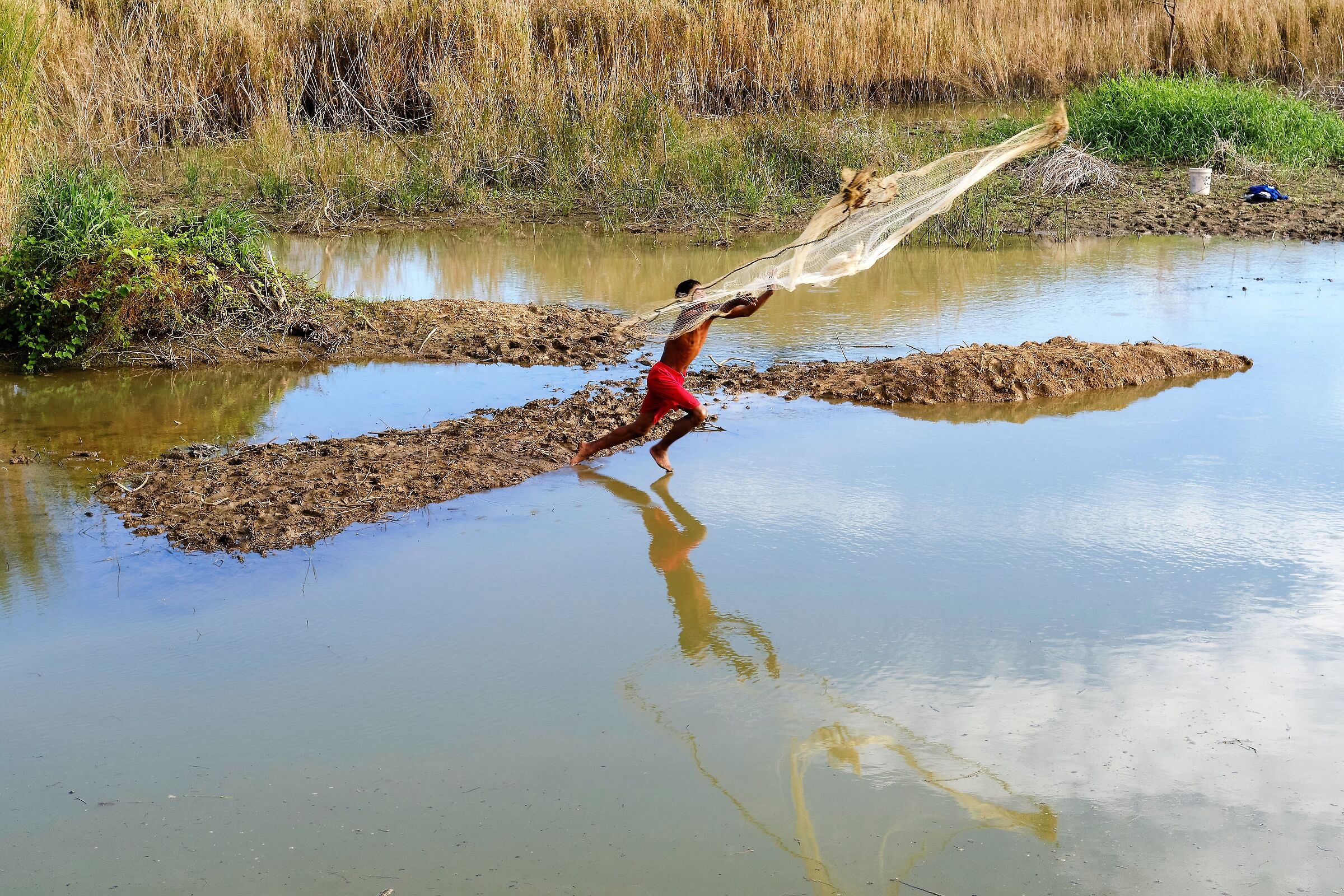 La pesca col rezzaglio