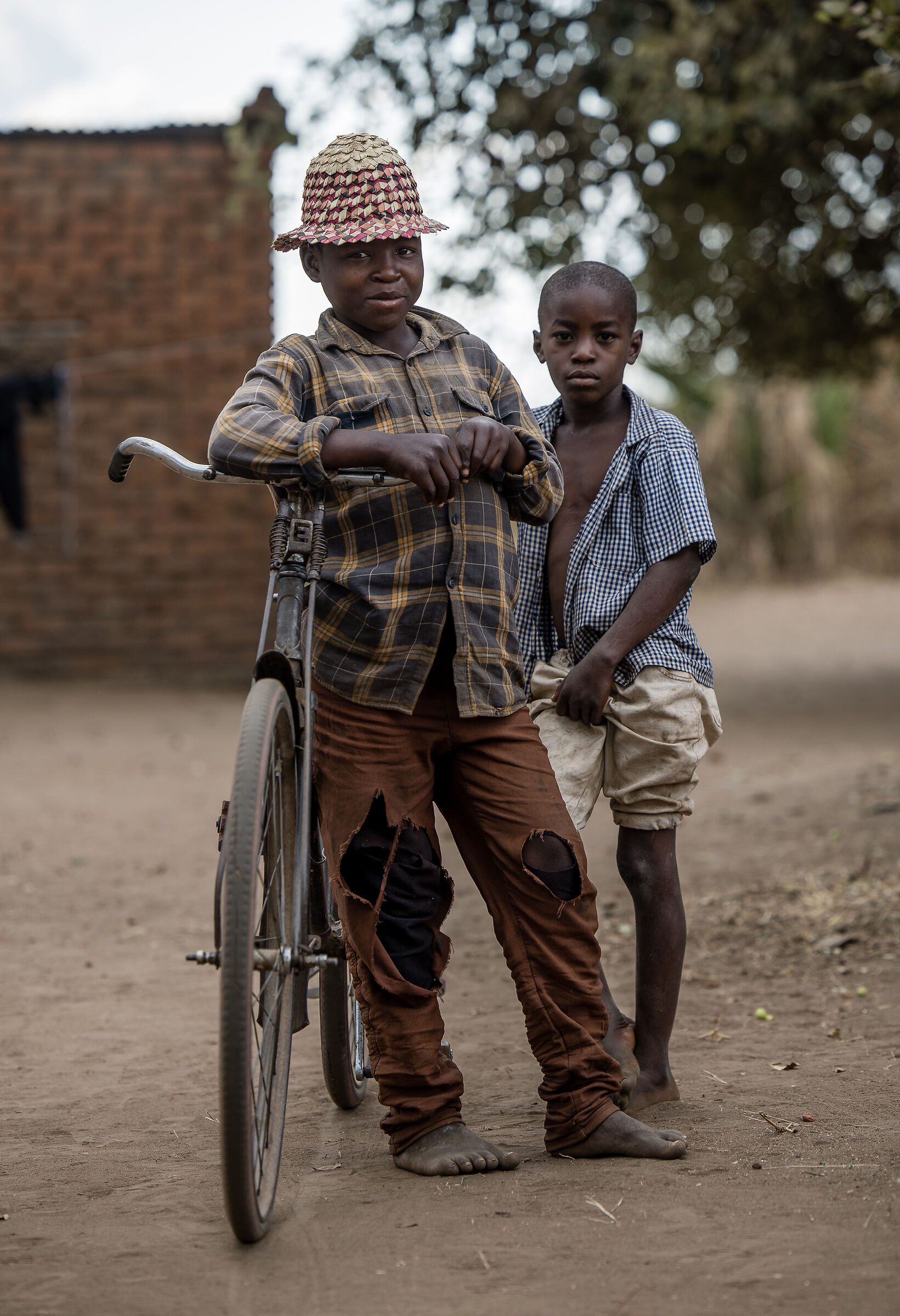 Zambia, piccoli ciclisti crescono