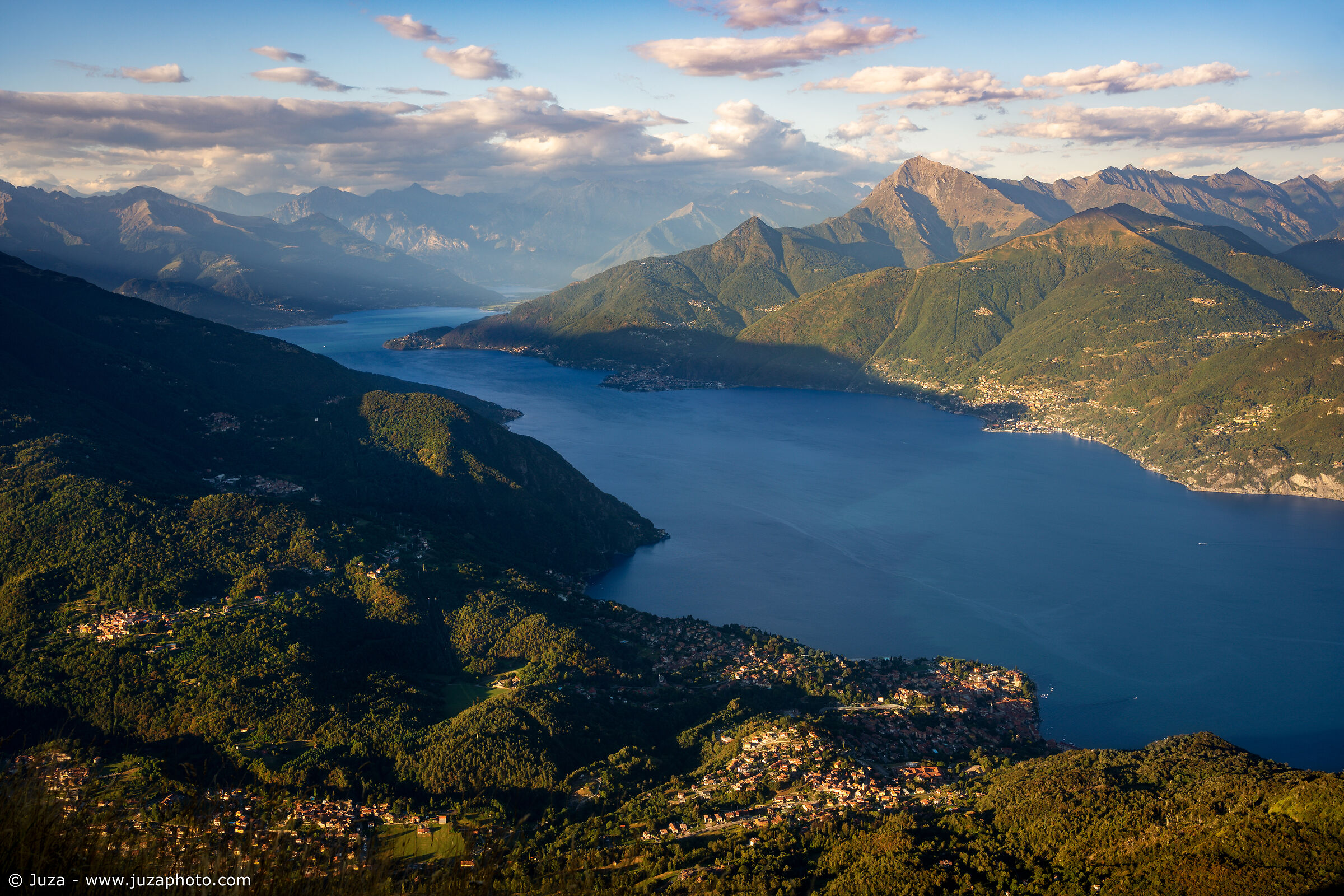 Il lago di Como dal Monte Crocione
