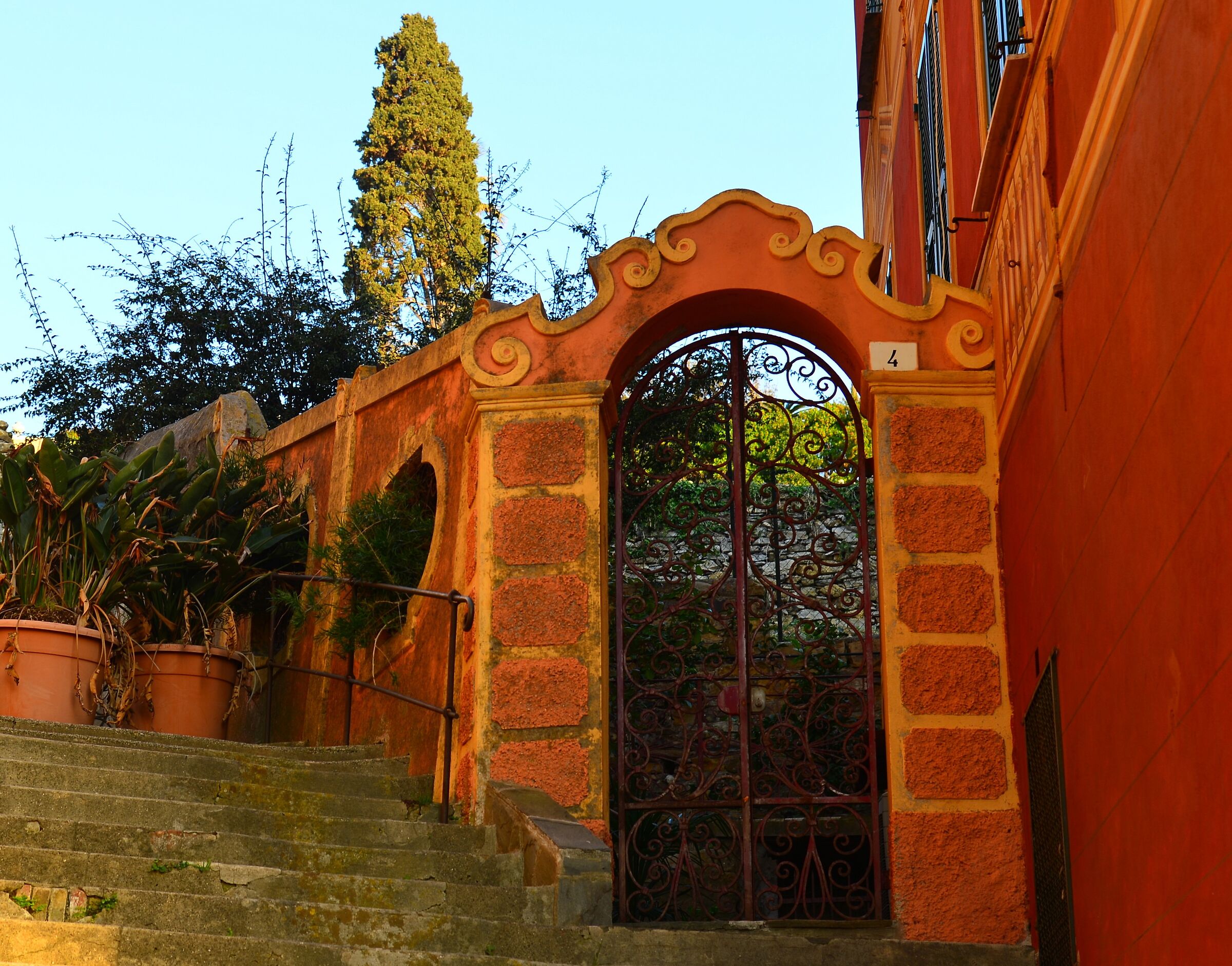 Giardini liguri...curati come i loro merletti...