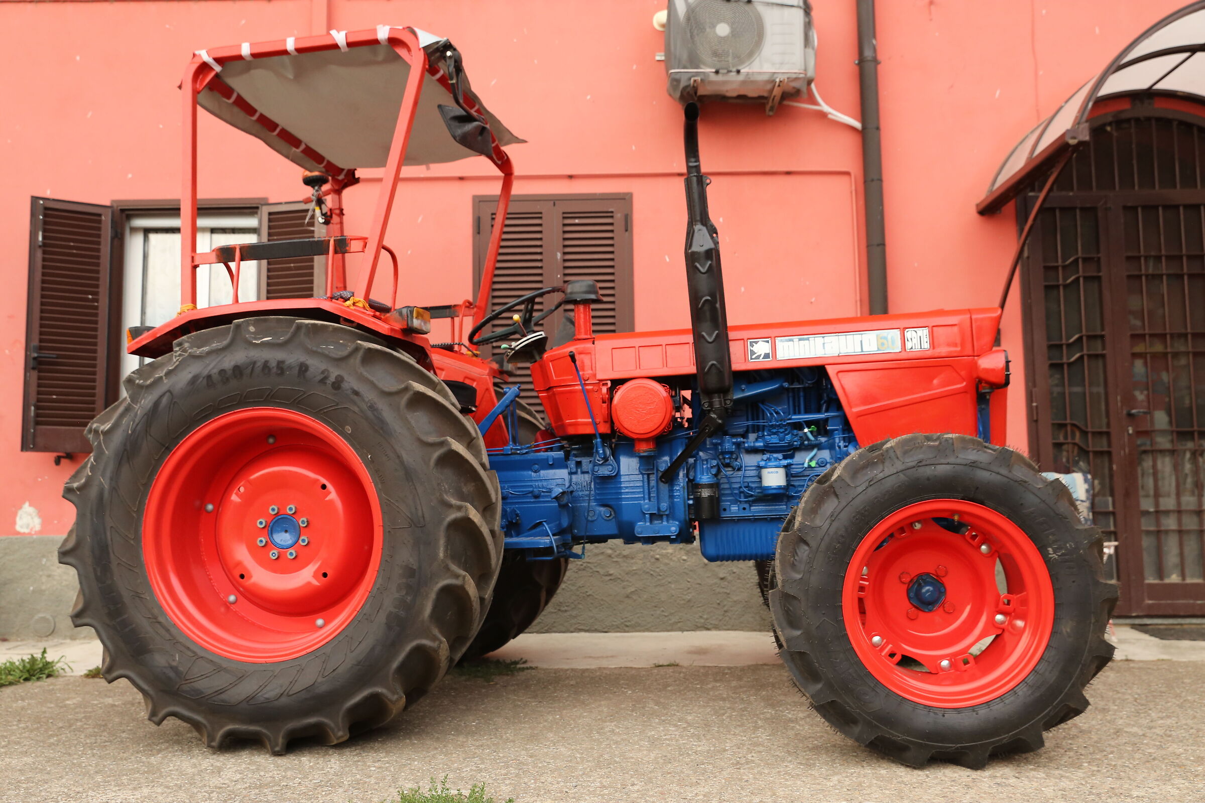 il trattore del presidente