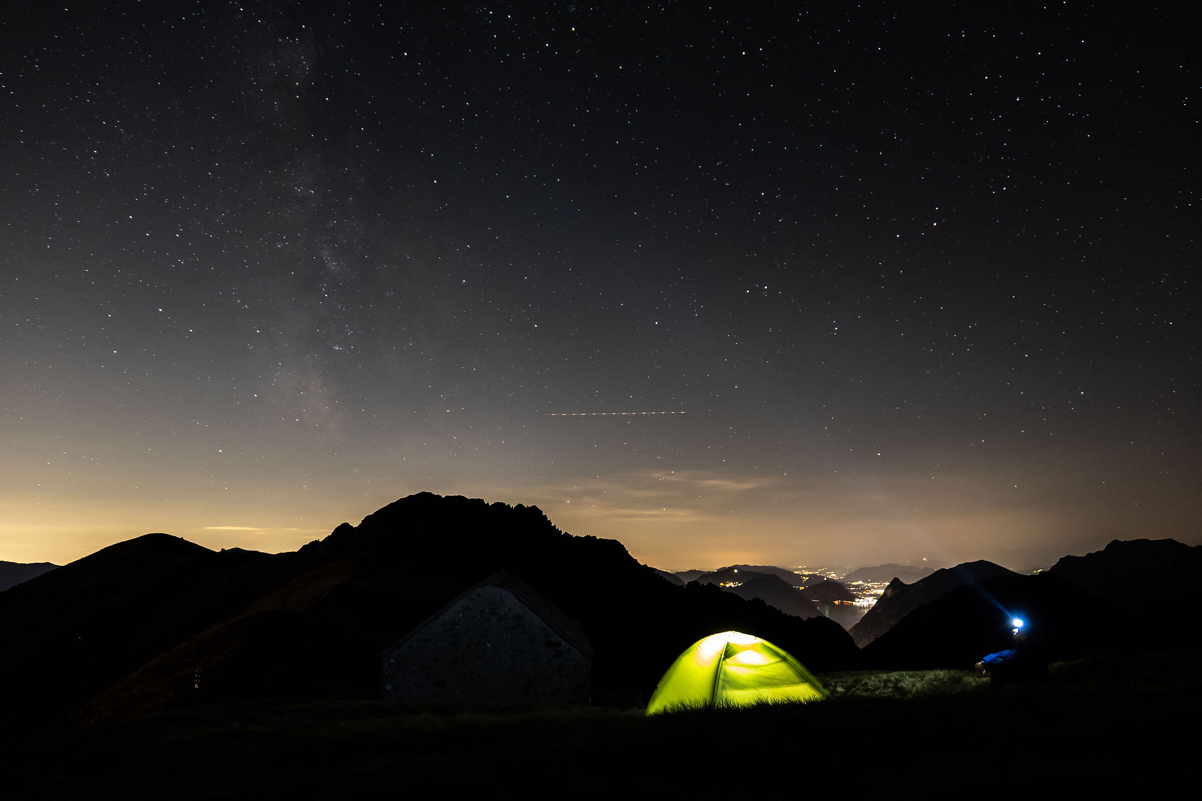 searching for milky way