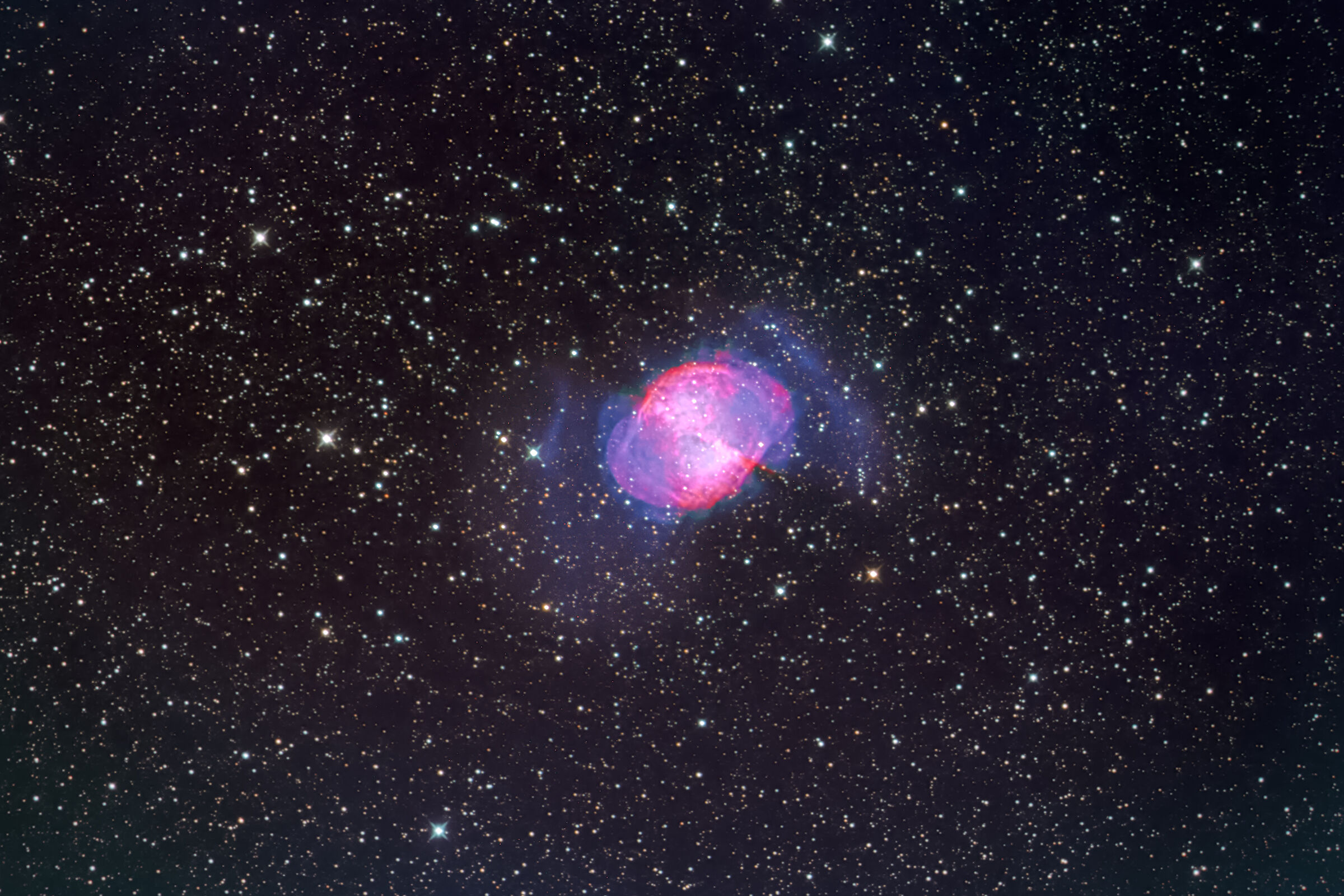 M27 - Dumbell nebula (also named Butterfly)