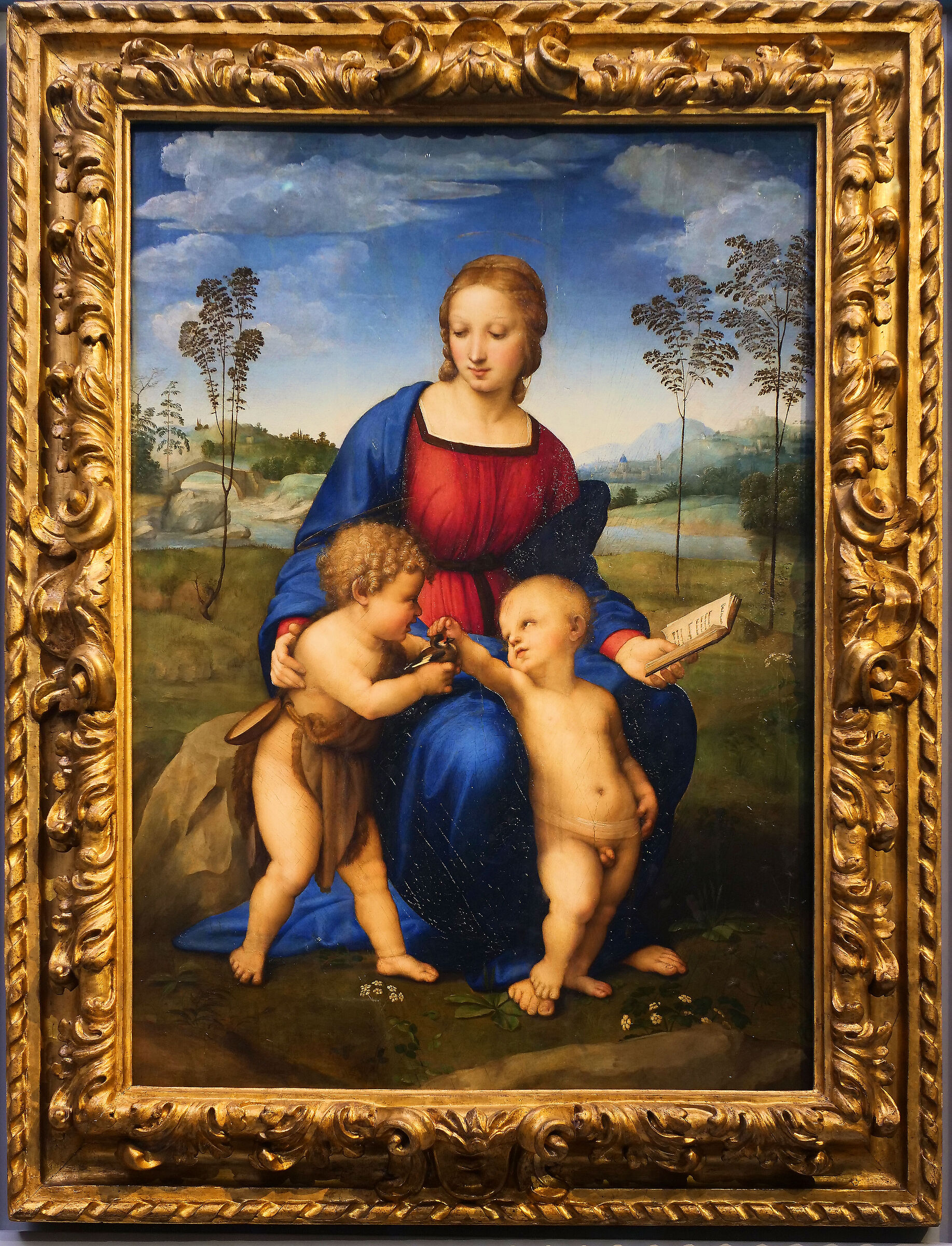 Madonna del cardellino, Raffaello - UFFIZI, Firenze