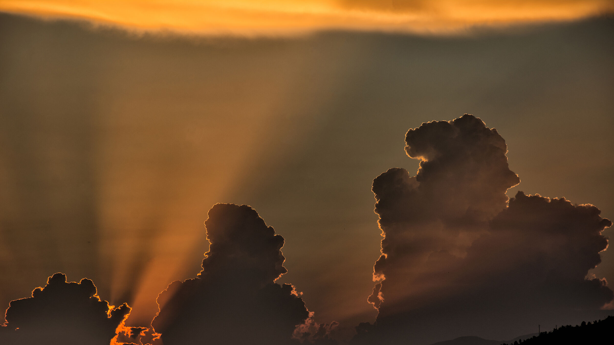 Giochi di luce e di nuvole