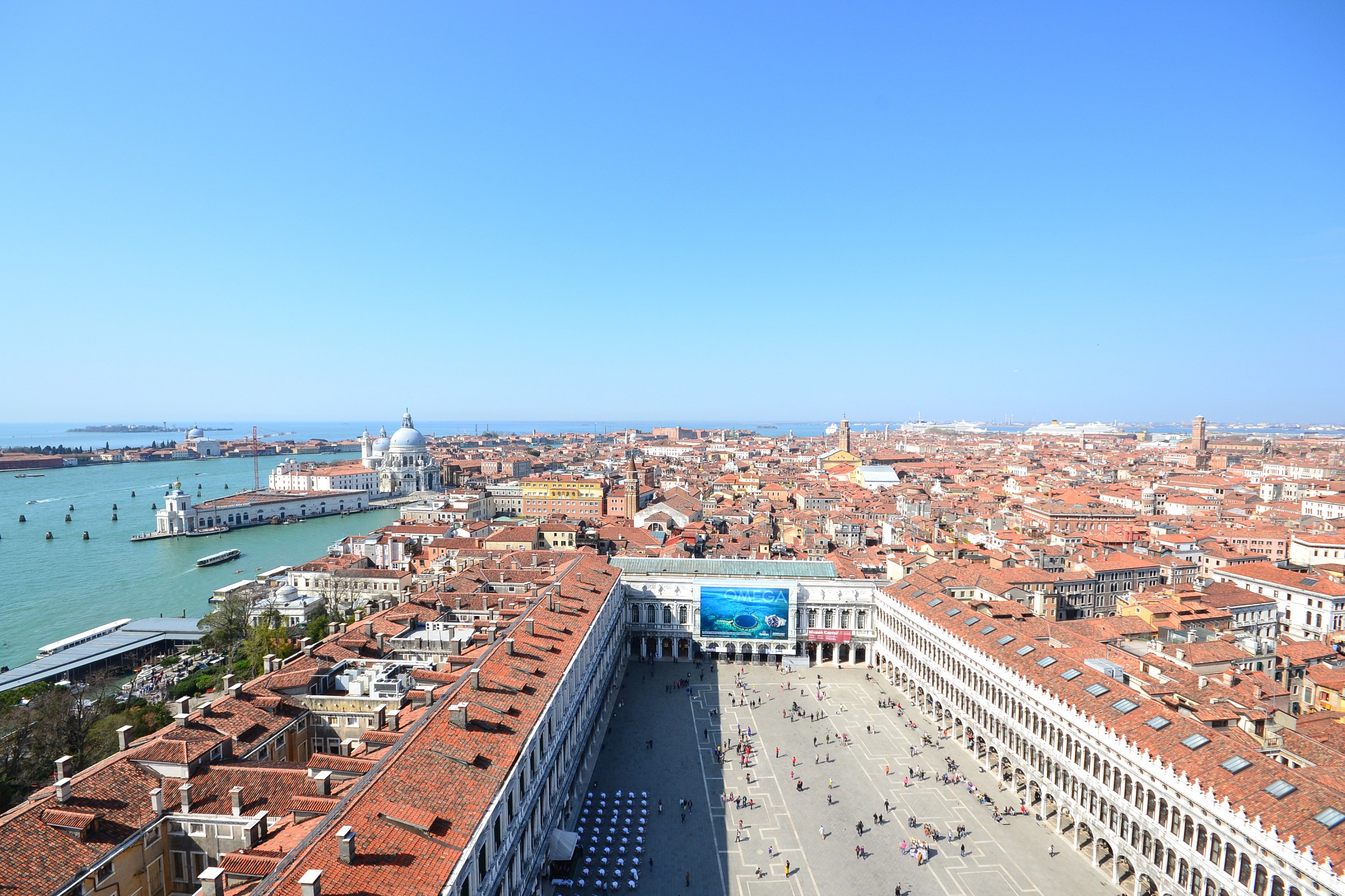 from the bell tower ...