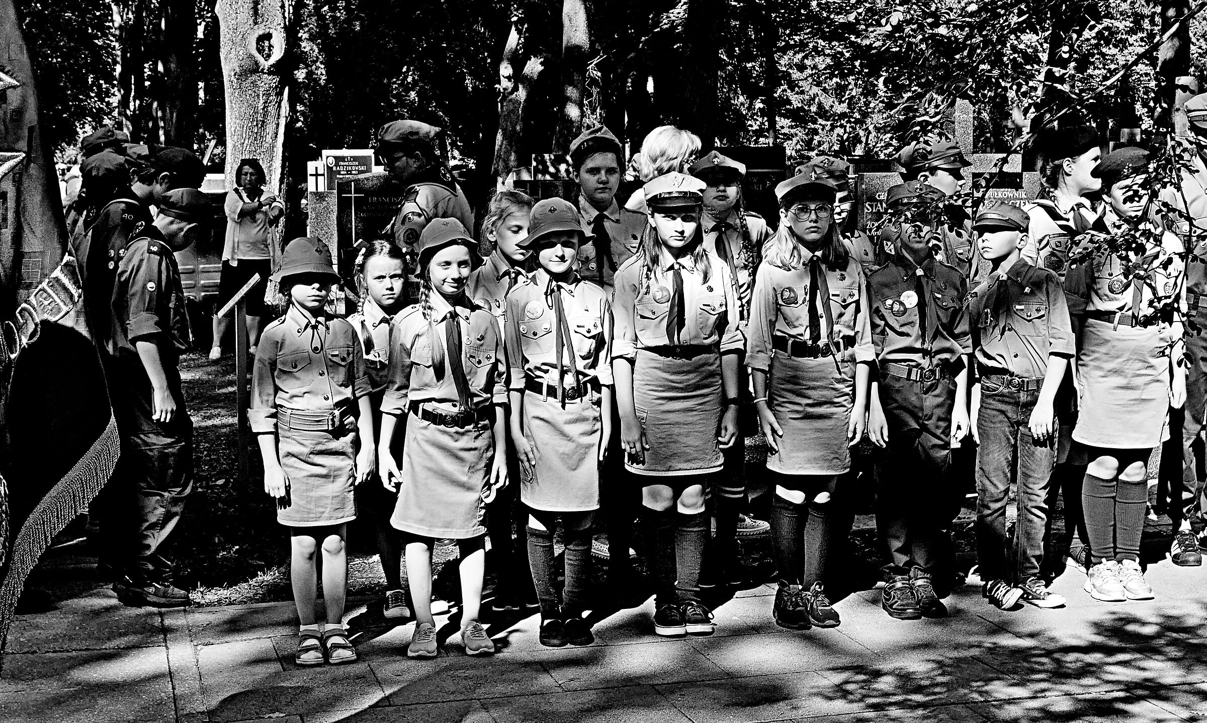 Remembrance Warsaw Uprising 78 years old /street