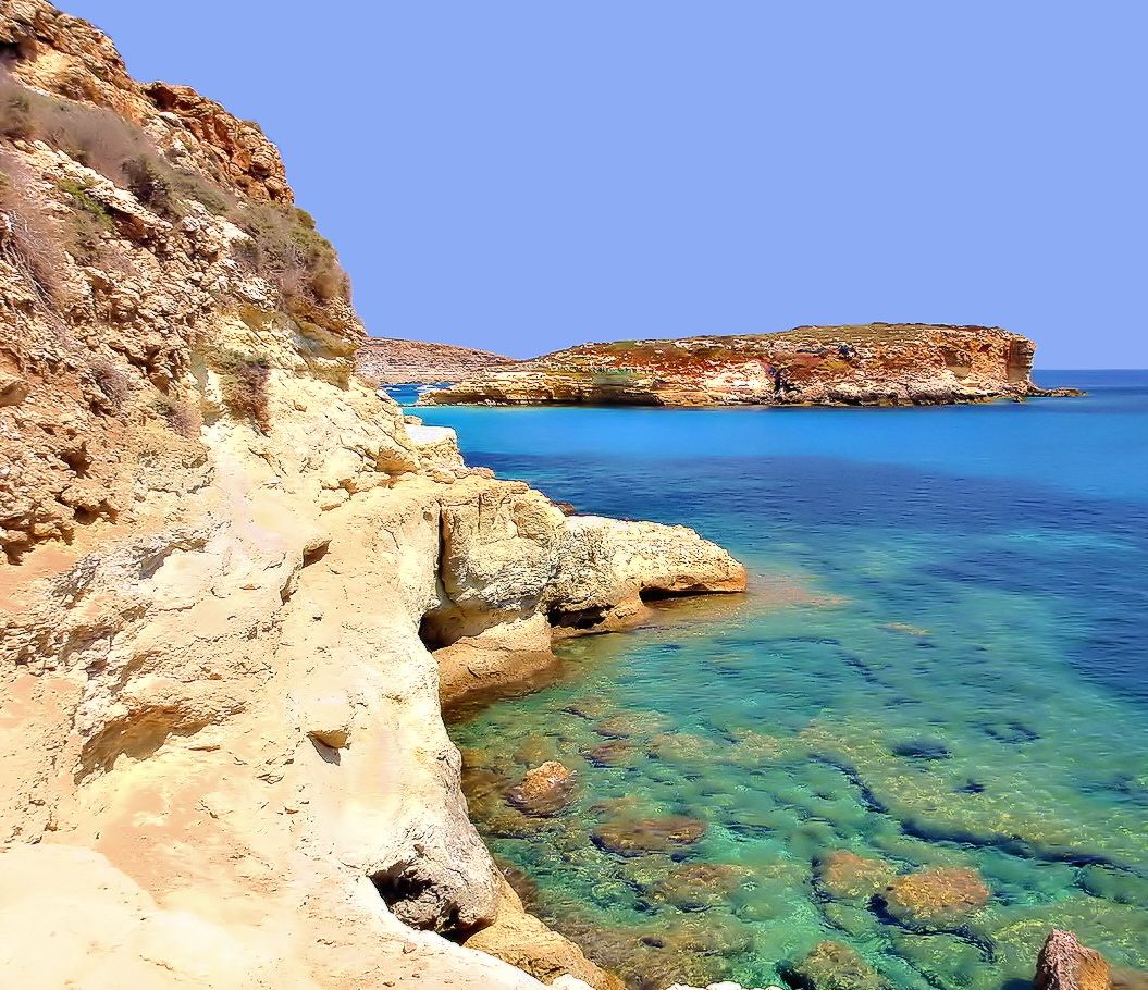 scorcio isola dei conigli