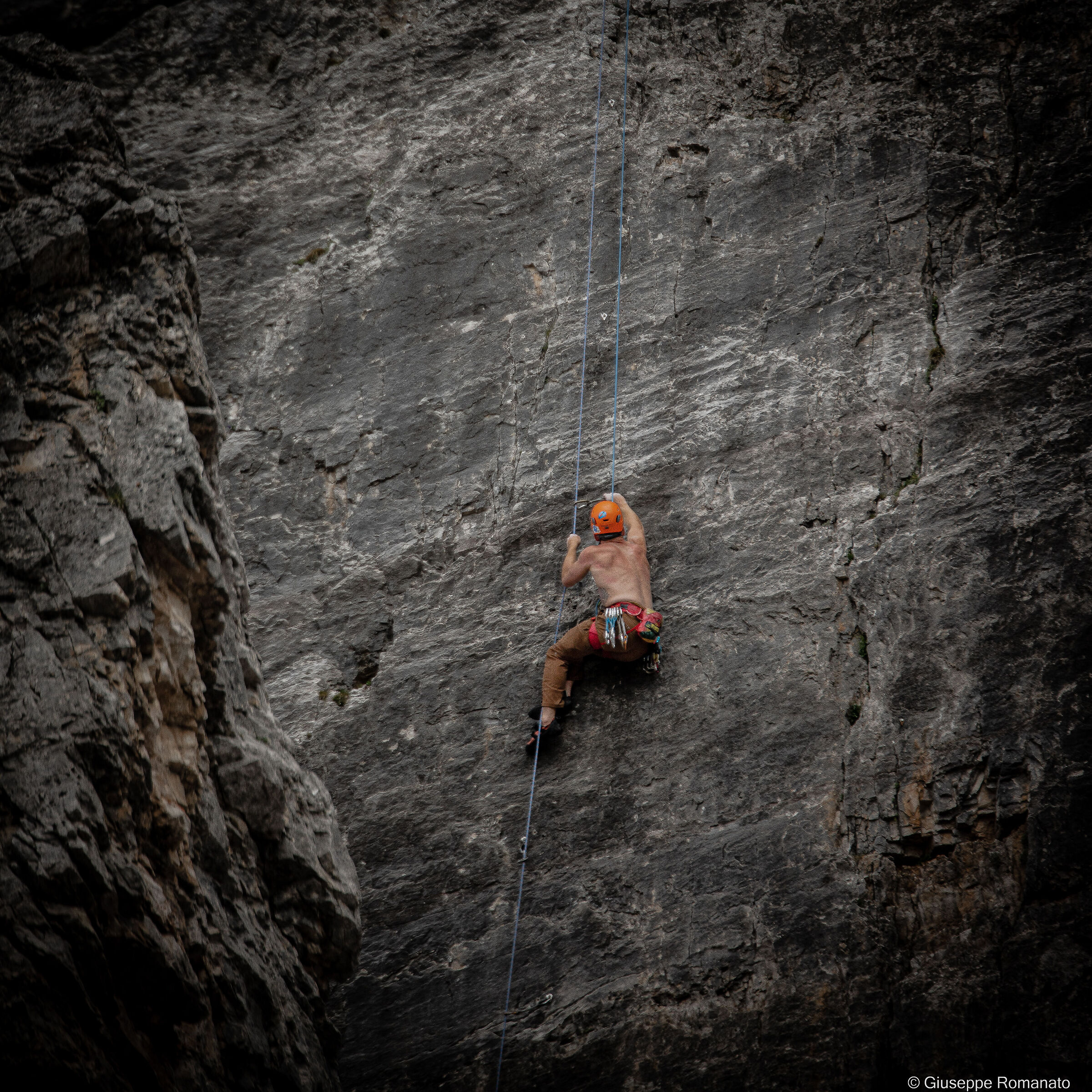 Cinque Torri, alpnista 2