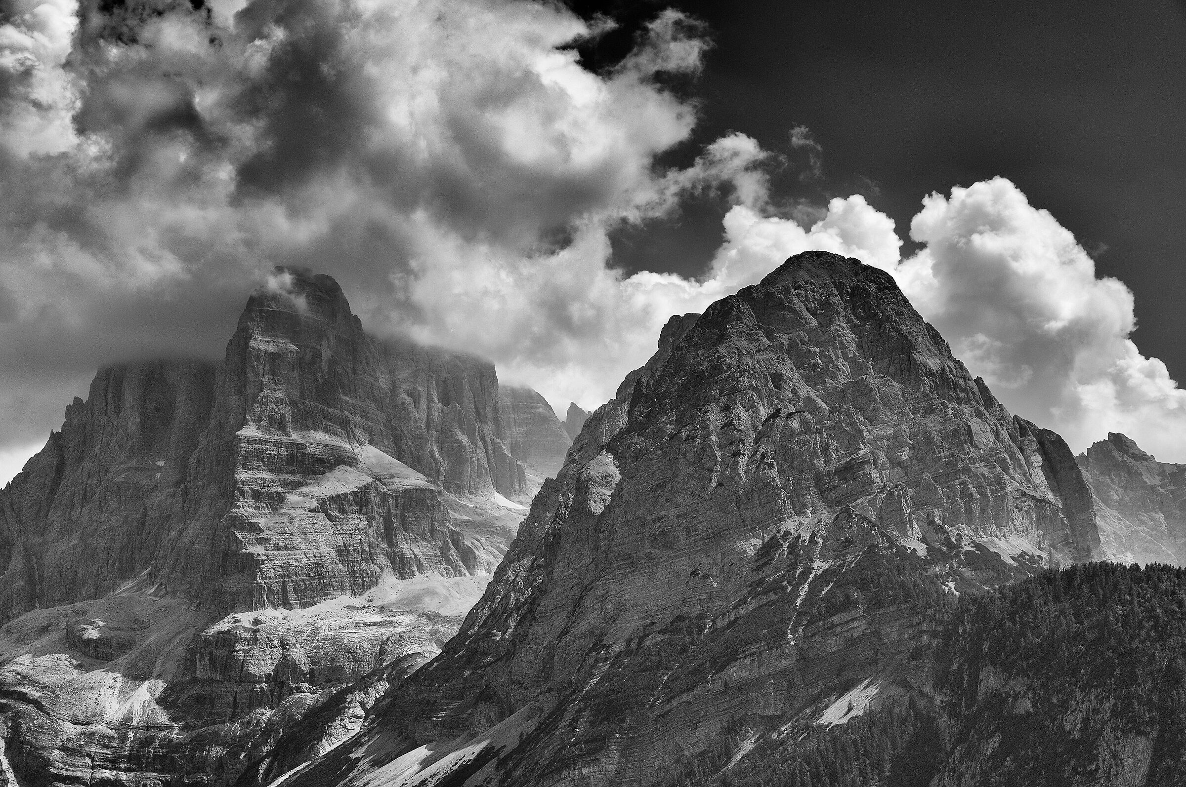 Gruppo del Brenta bw
