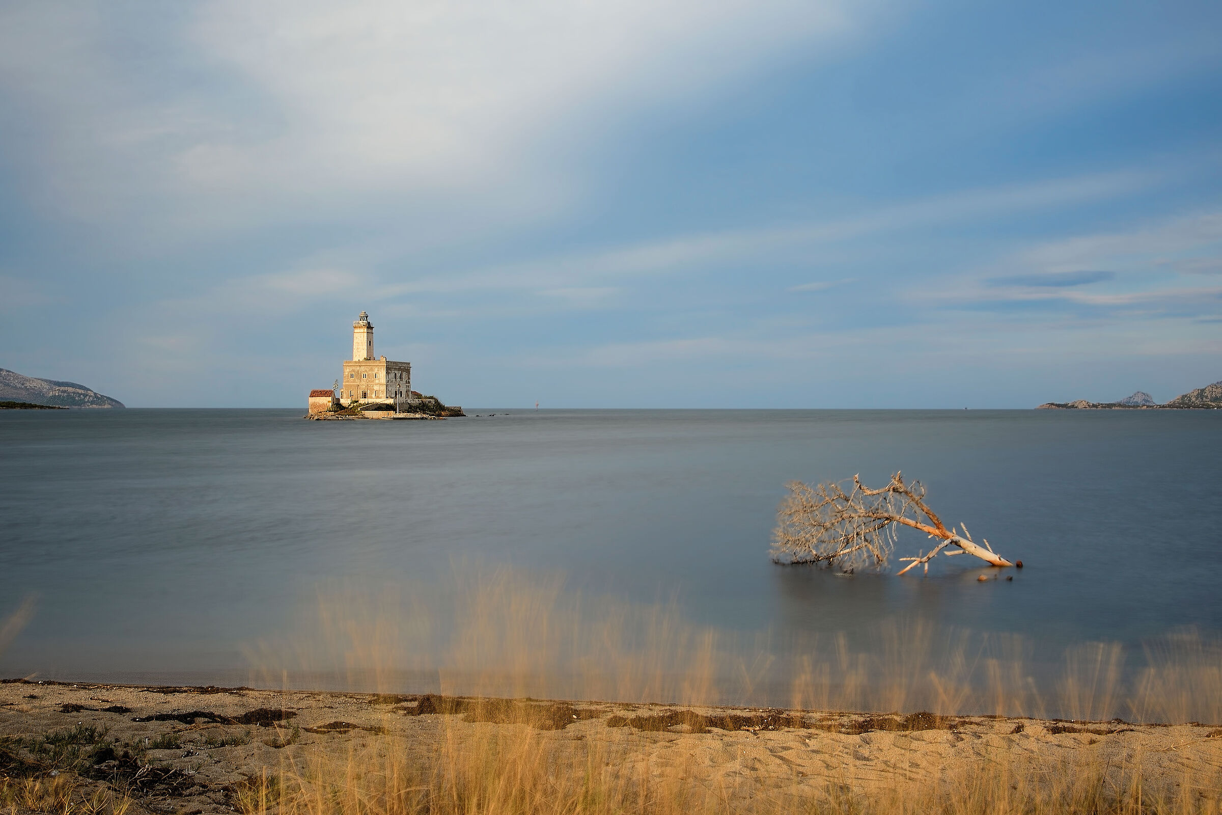 Lighthouse of the island Bocca - Olbia 20200803