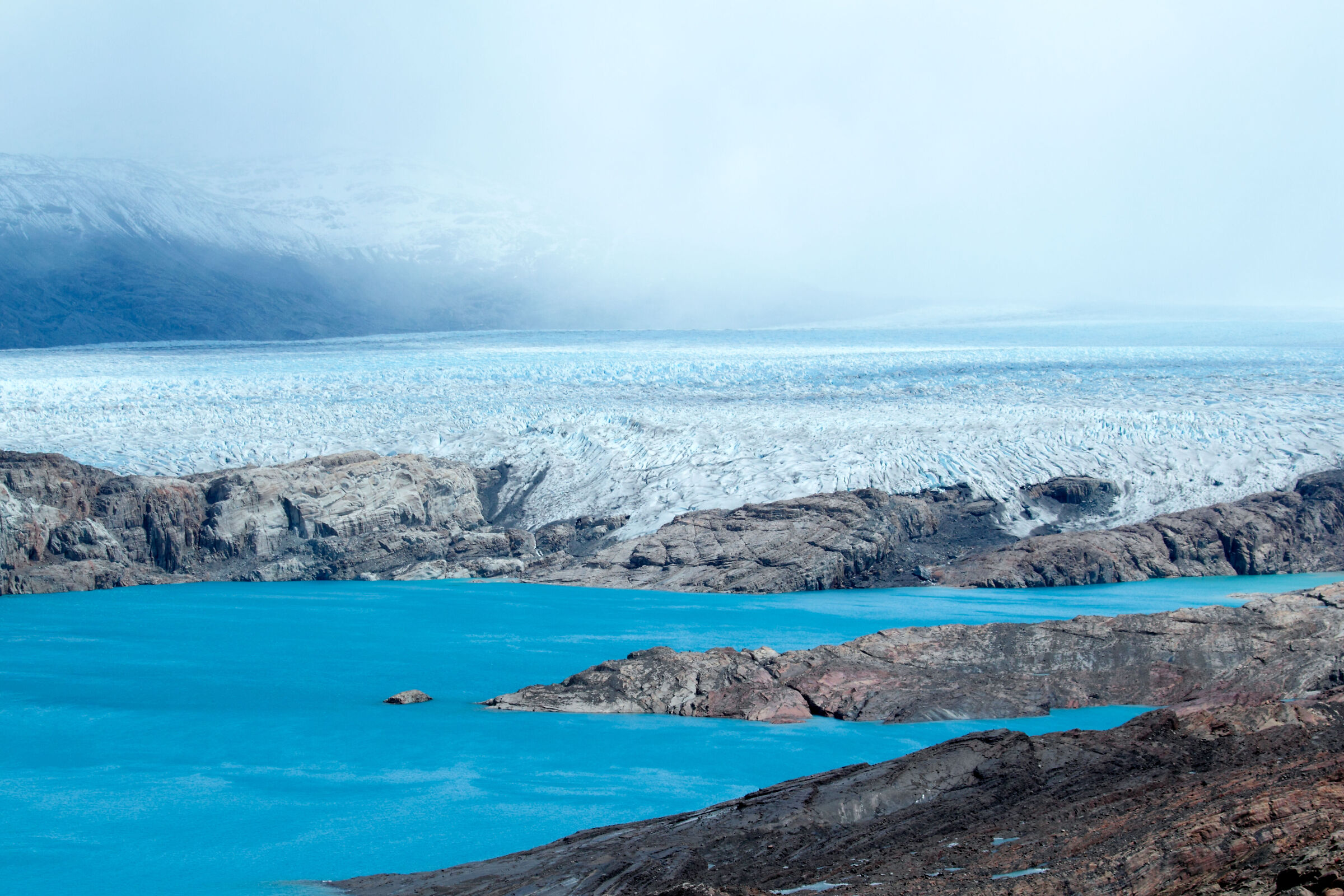 Il gigantesco ghiacciaio Upsala