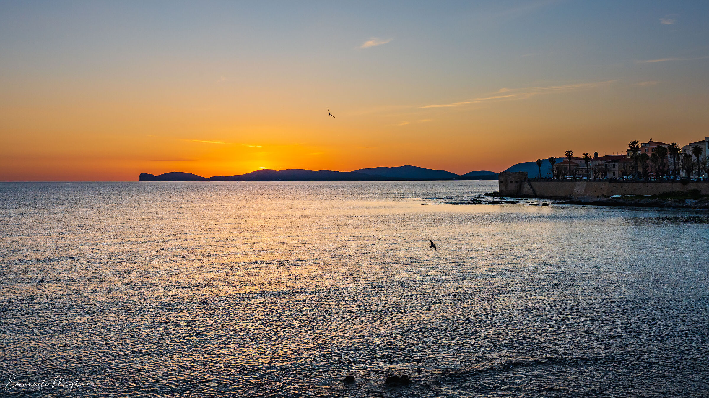Tramonto lungomare Alghero (ss)