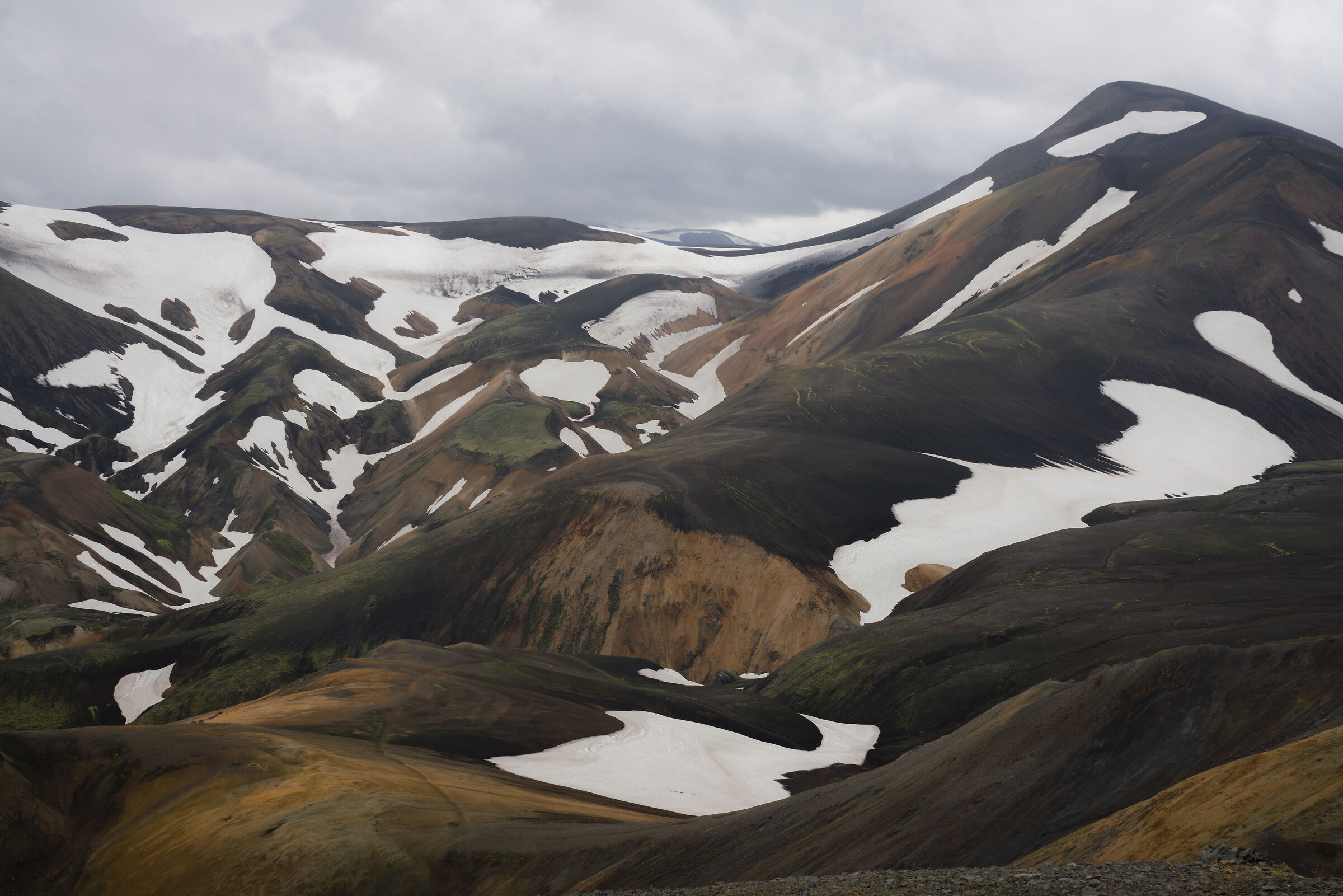 Paesaggio nei dintorni di Landmannalaugar