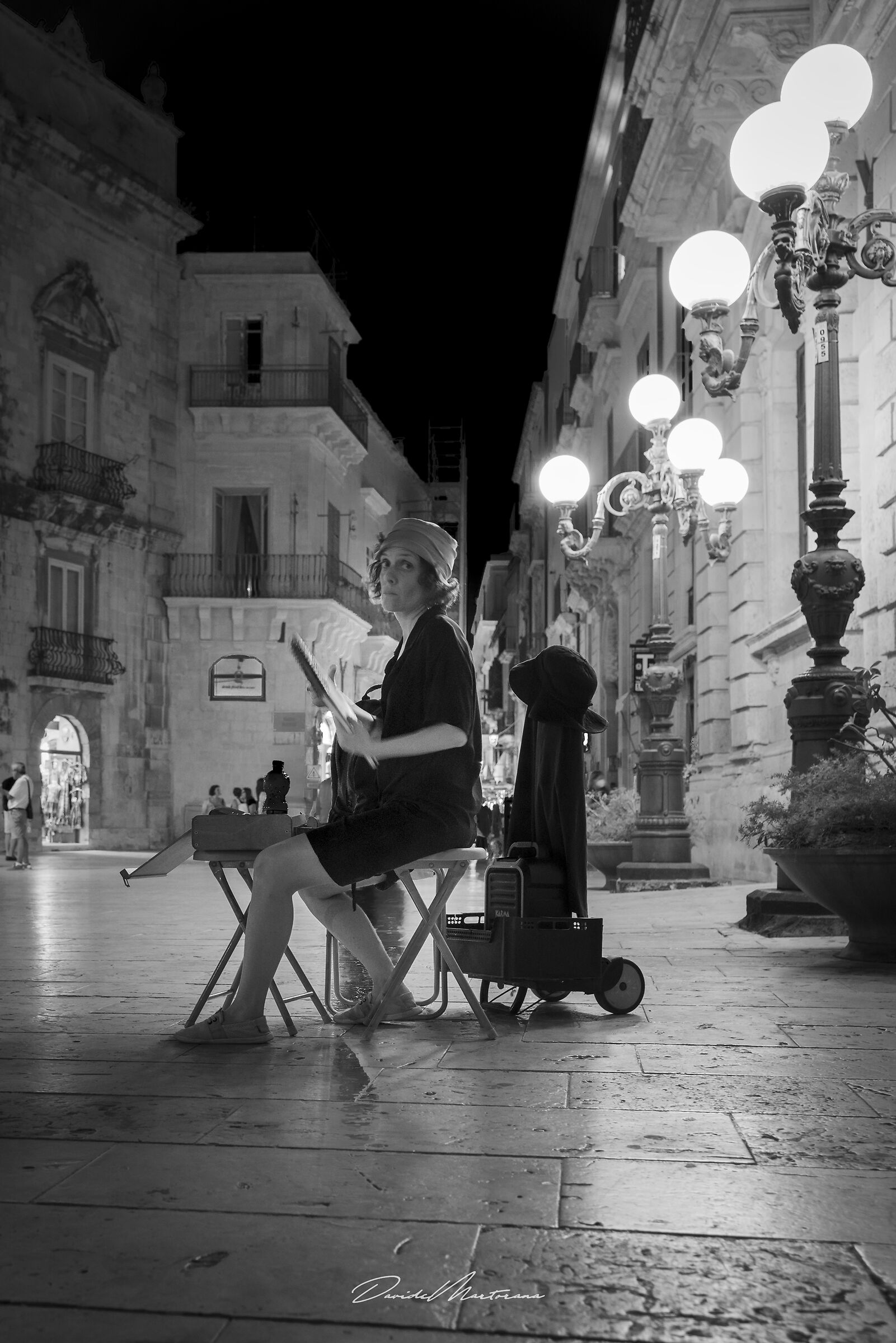 Un'artista in Piazza