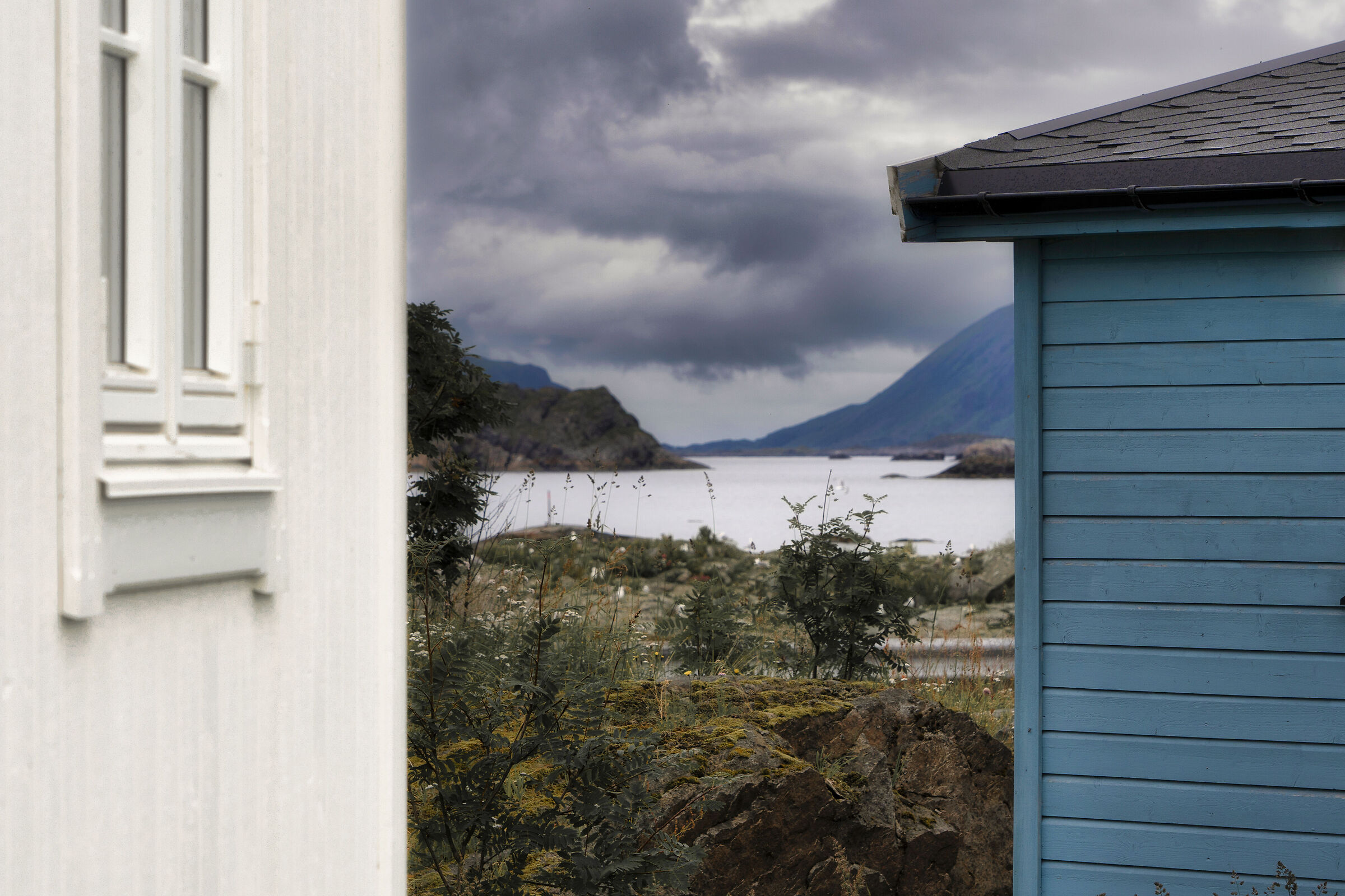 Isole Lofoten e case pescatori
