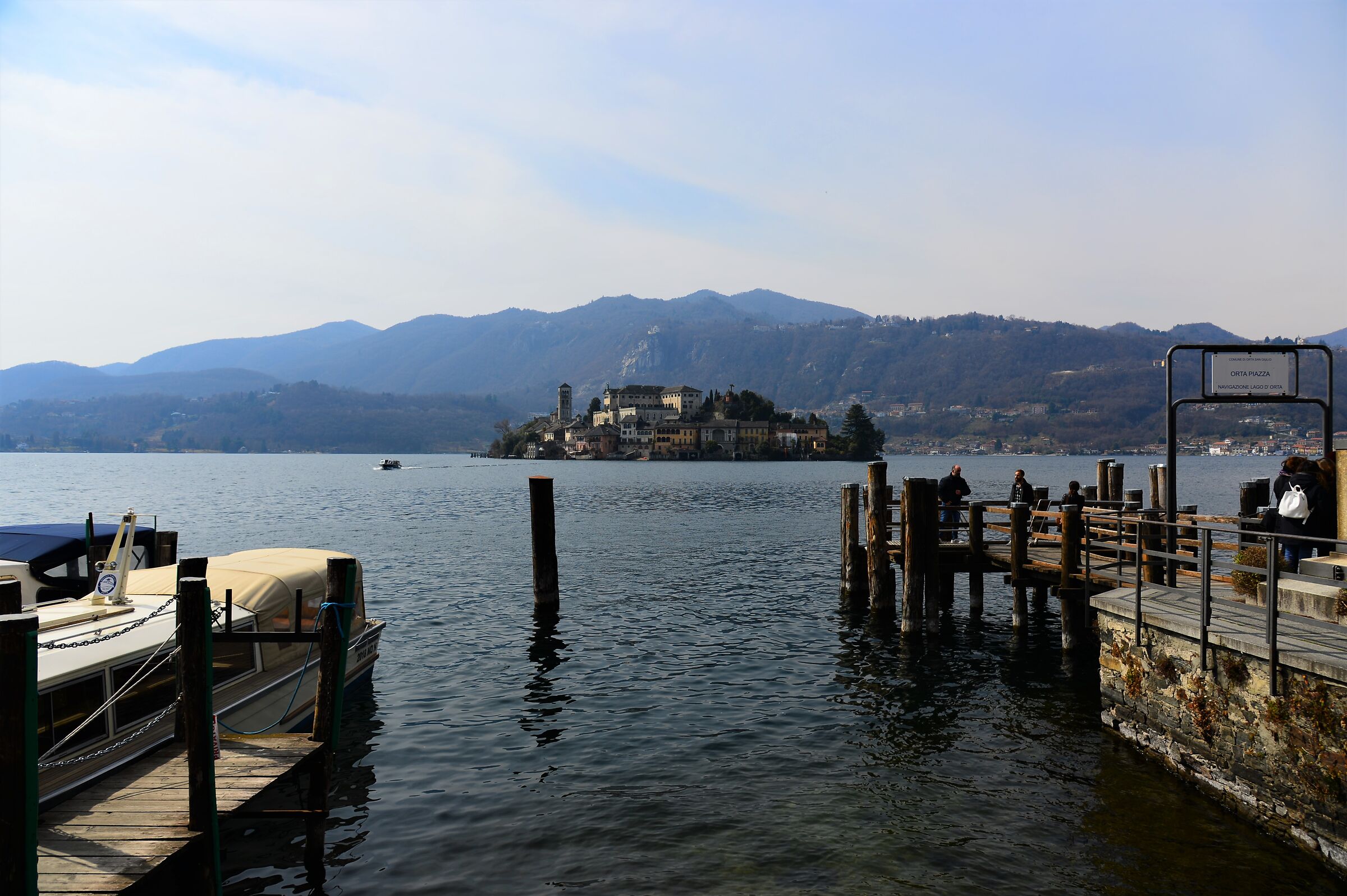 Isola S.Giulio vista da Orta S.Giulio