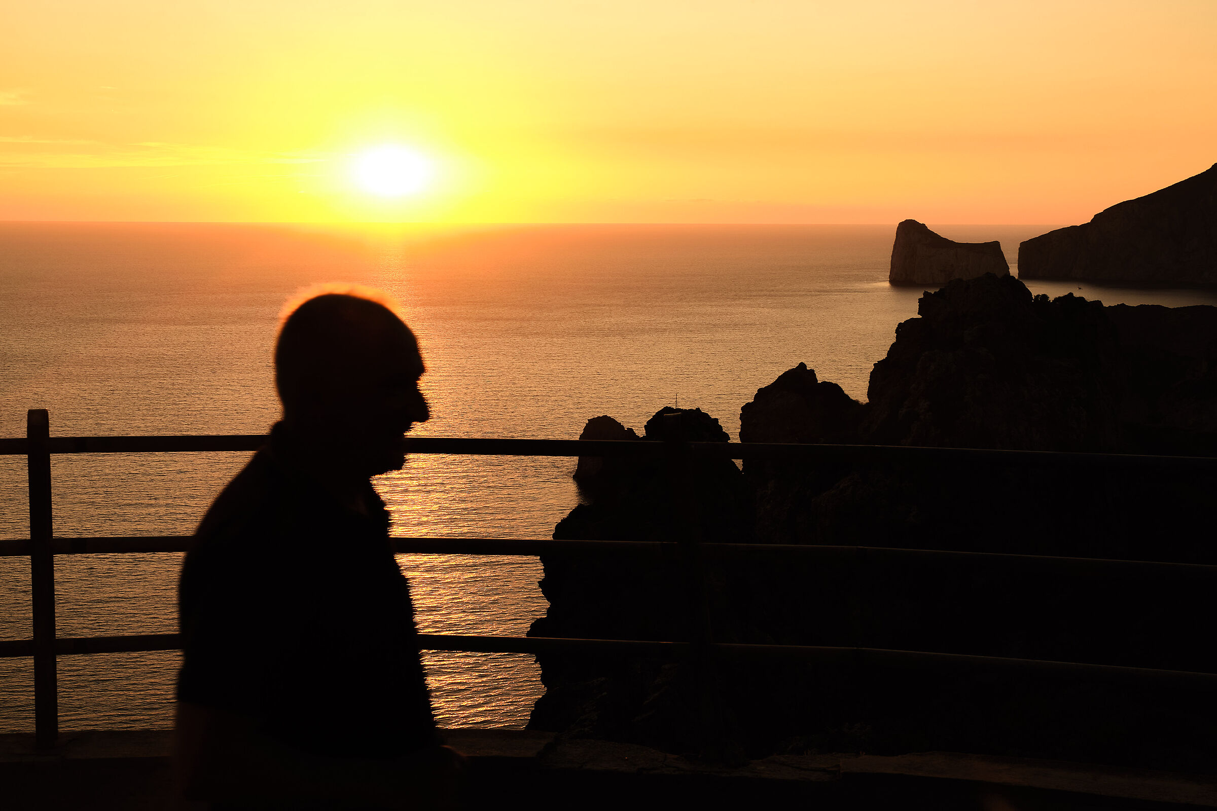 Sunset in Sugar Loaf Mountain