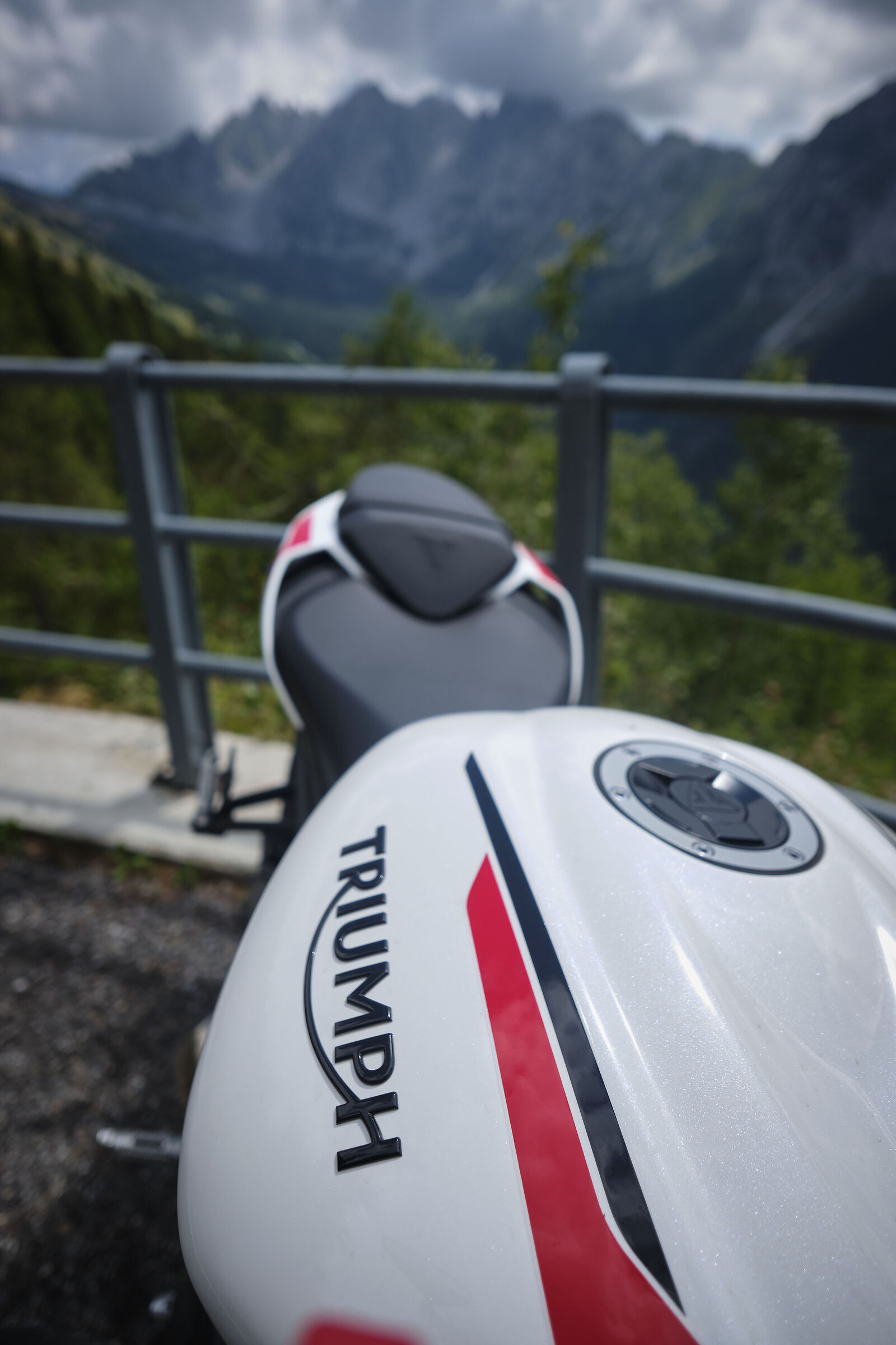 Rear motorcycle to Vivione