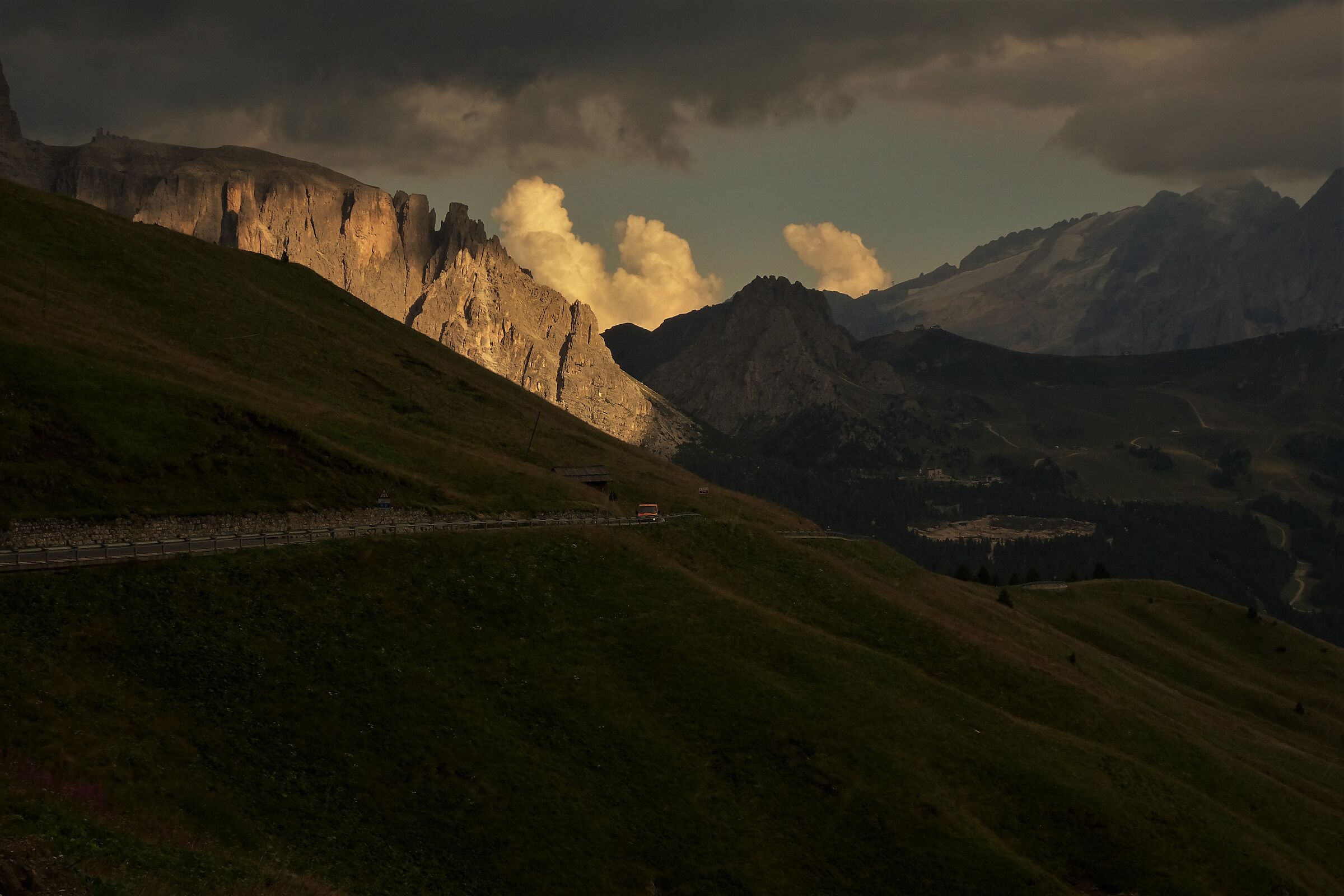 Minaccia temporale sul Sella