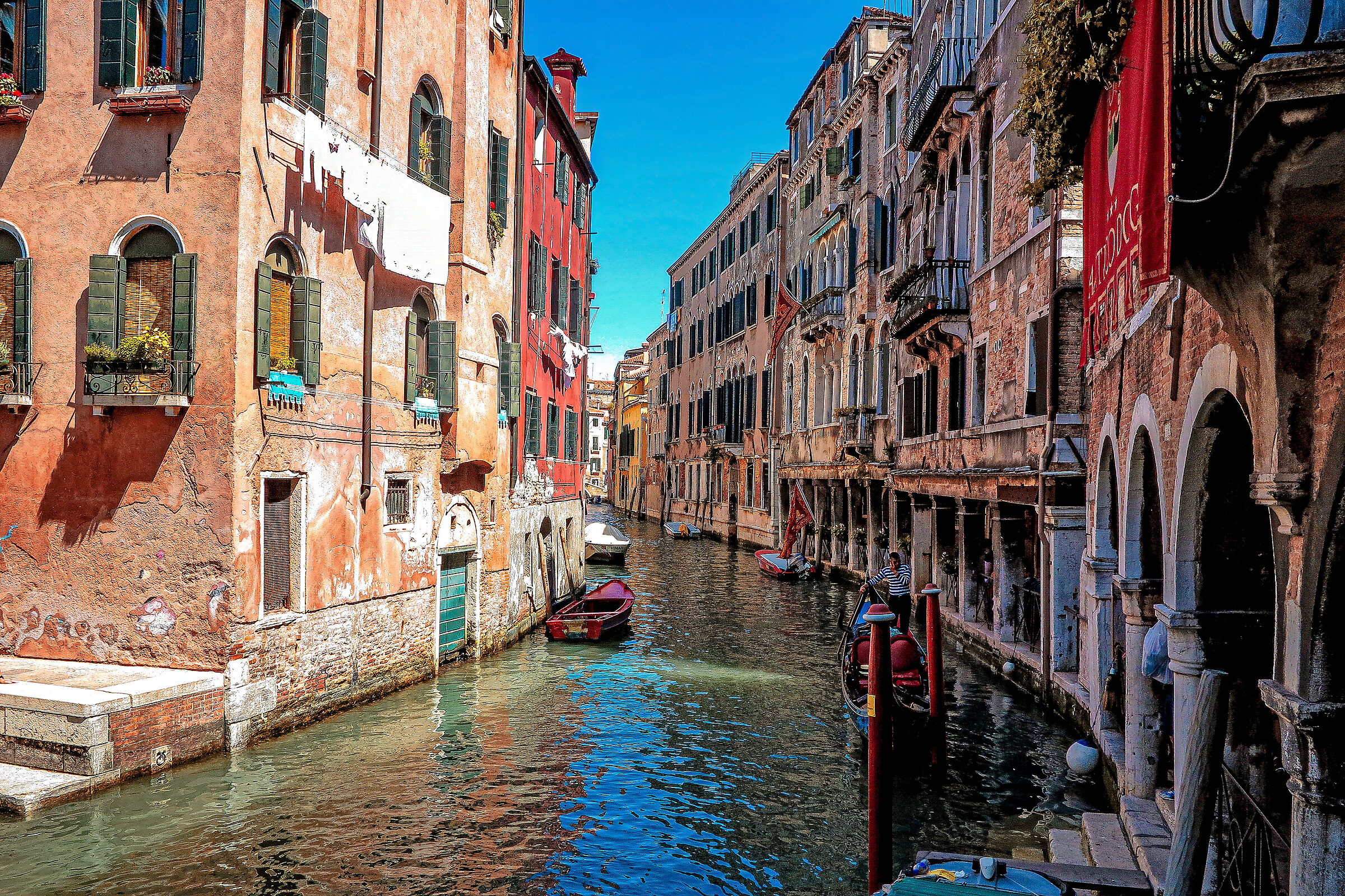 Una magnifica giornata di sole a Venezia
