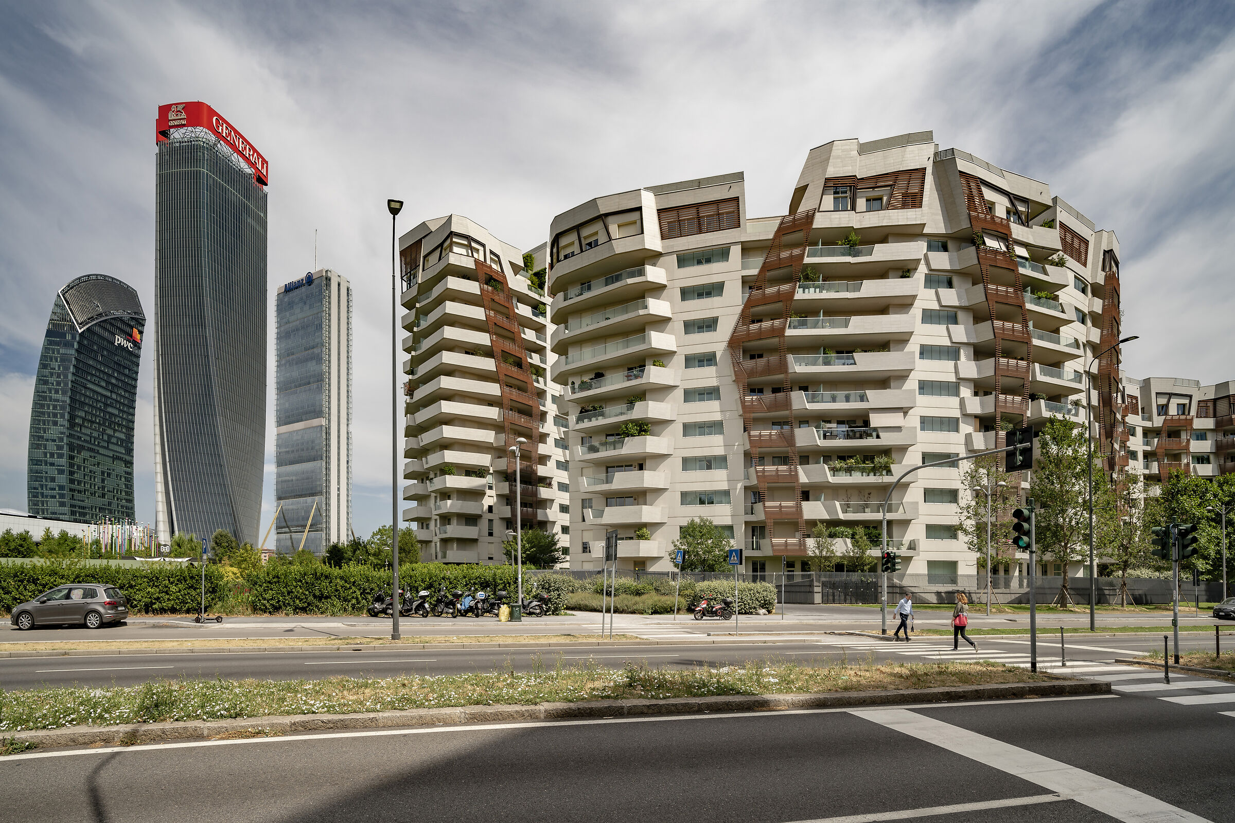 CityLife - Three Towers from Piazza Arduino - 1