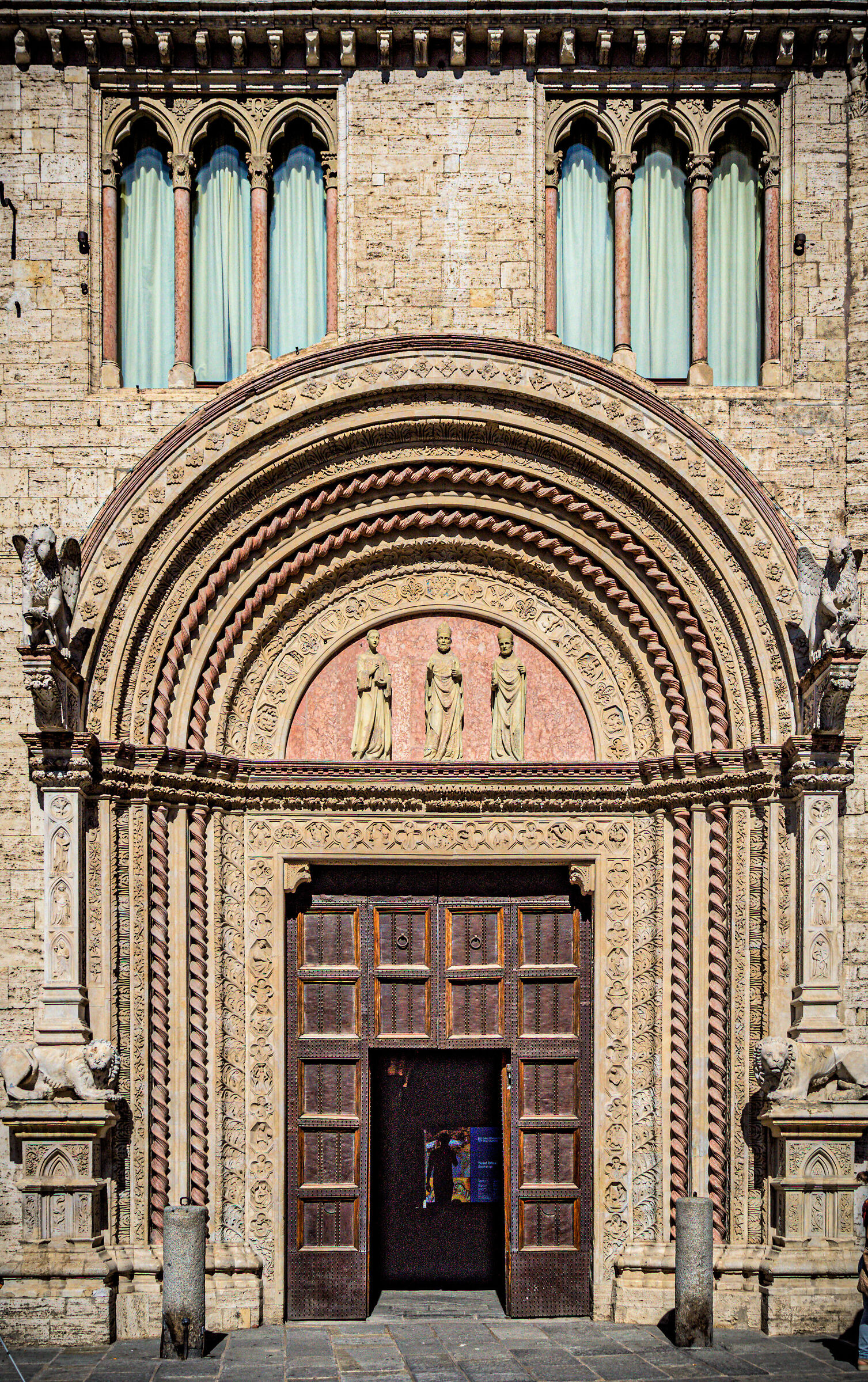 Door detail, Perugia.
