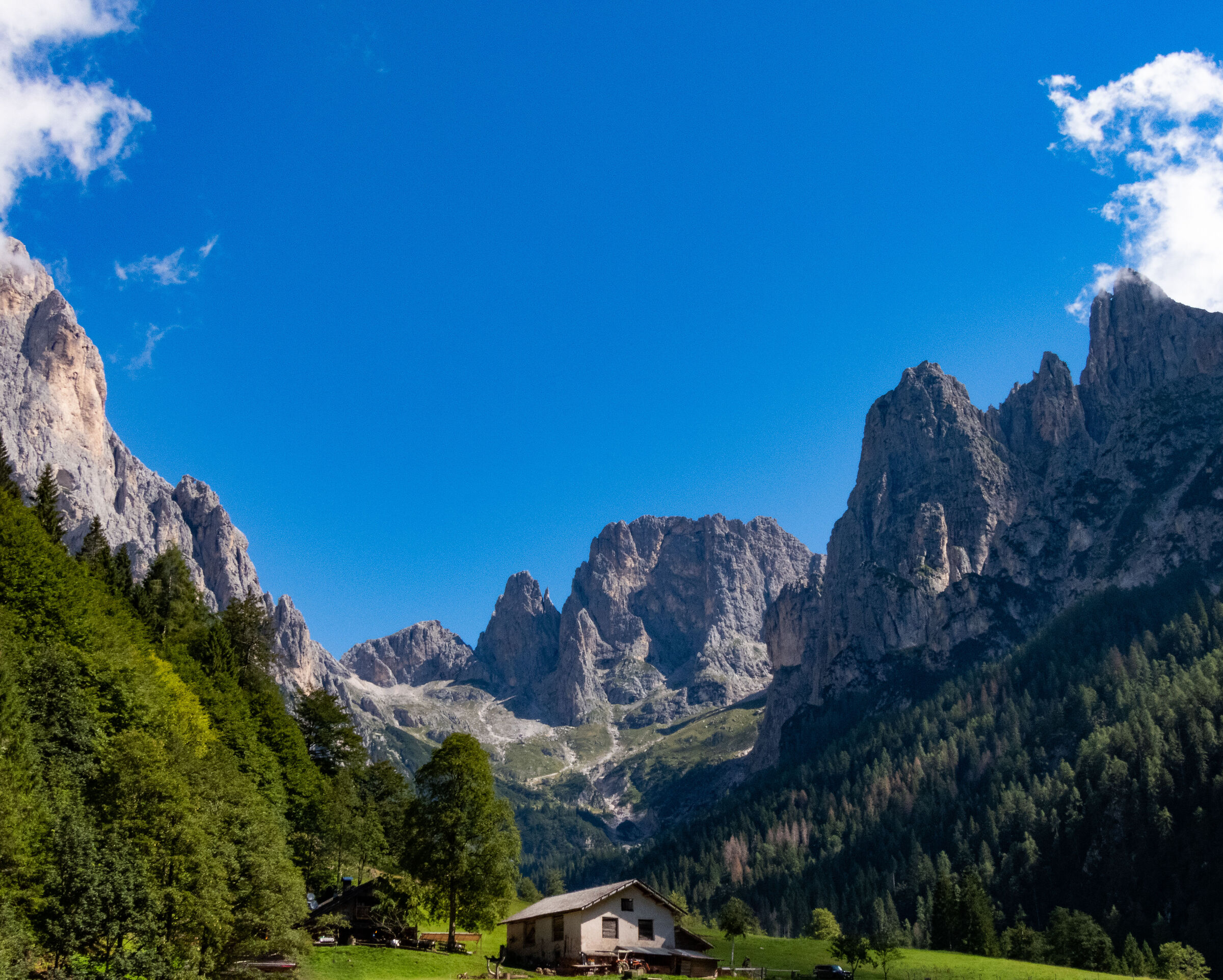 In the mountains