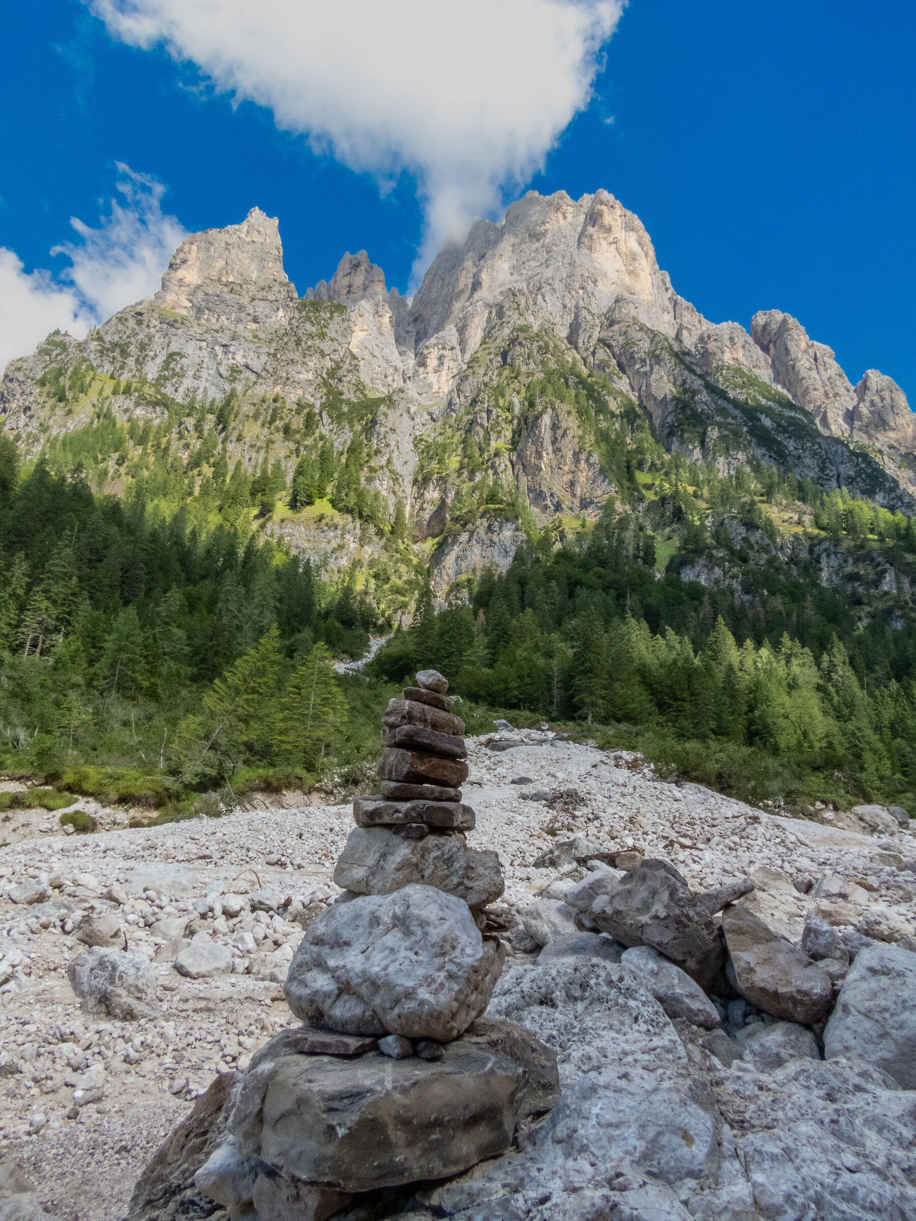 Stone man